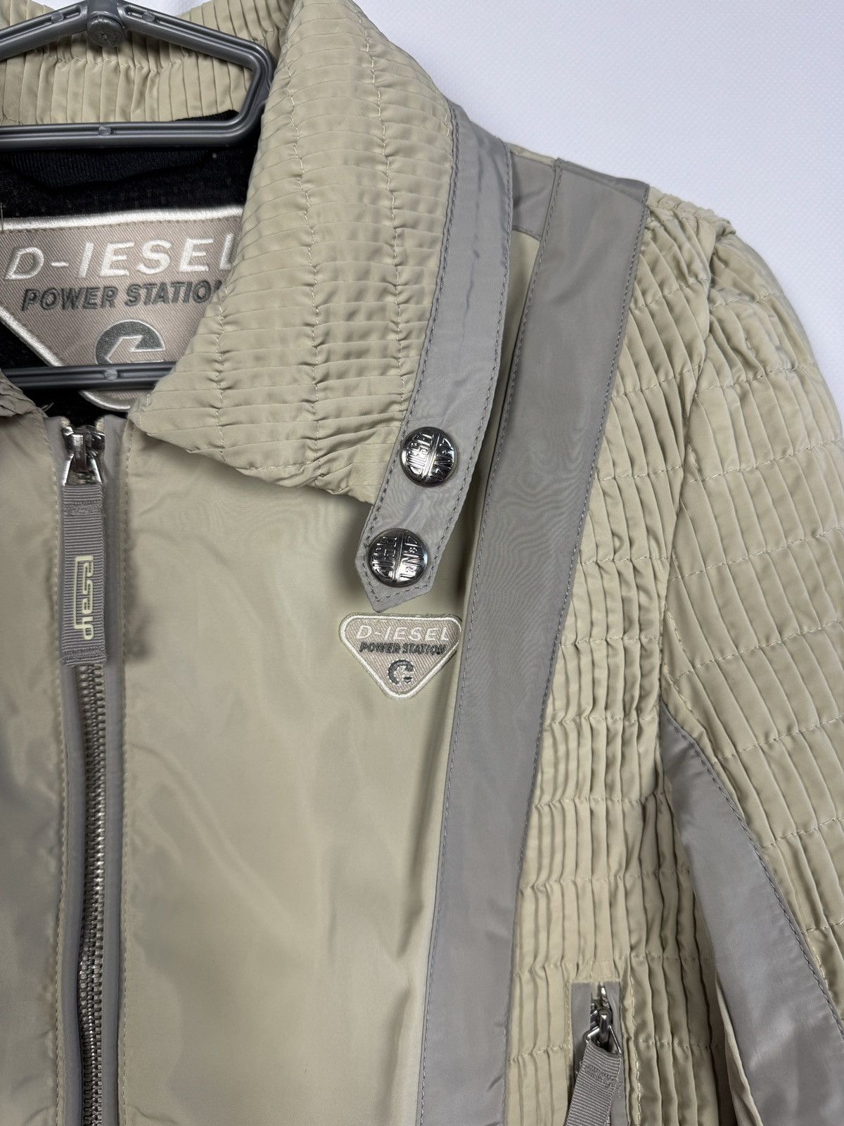 Diesel Diesel Power Station Jacket Moto Biker Style Quilted Size M Size M / US 6-8 / IT 42-44 - 6 Thumbnail