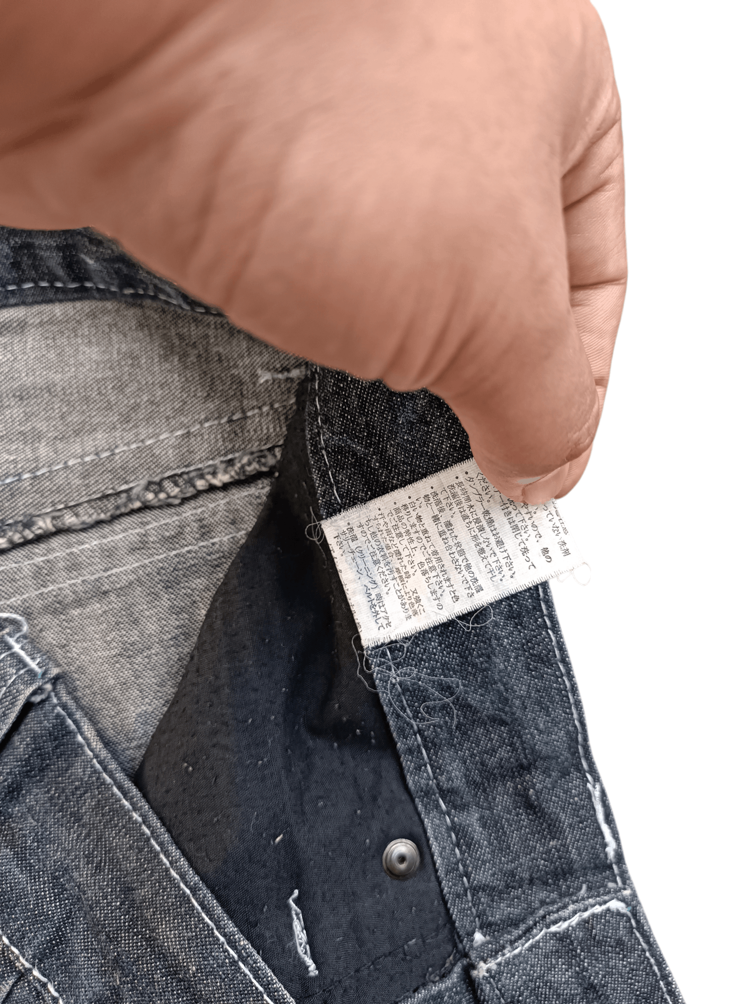 Japanese Brand RARE 🇯🇵 LOWBOX 🇯🇵 Seditionaries Acid Wash Whiskers Jeans Size US 30 / EU 46 - 17 Thumbnail