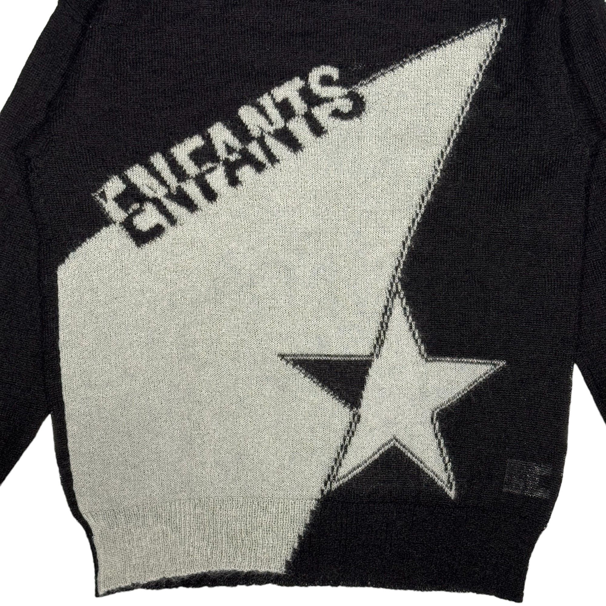 Enfants Riches Deprimes Enfants Riches Déprimés Mohair/Silk Star Logo Sweater Size US L / EU 52-54 / 3 - 3 Thumbnail