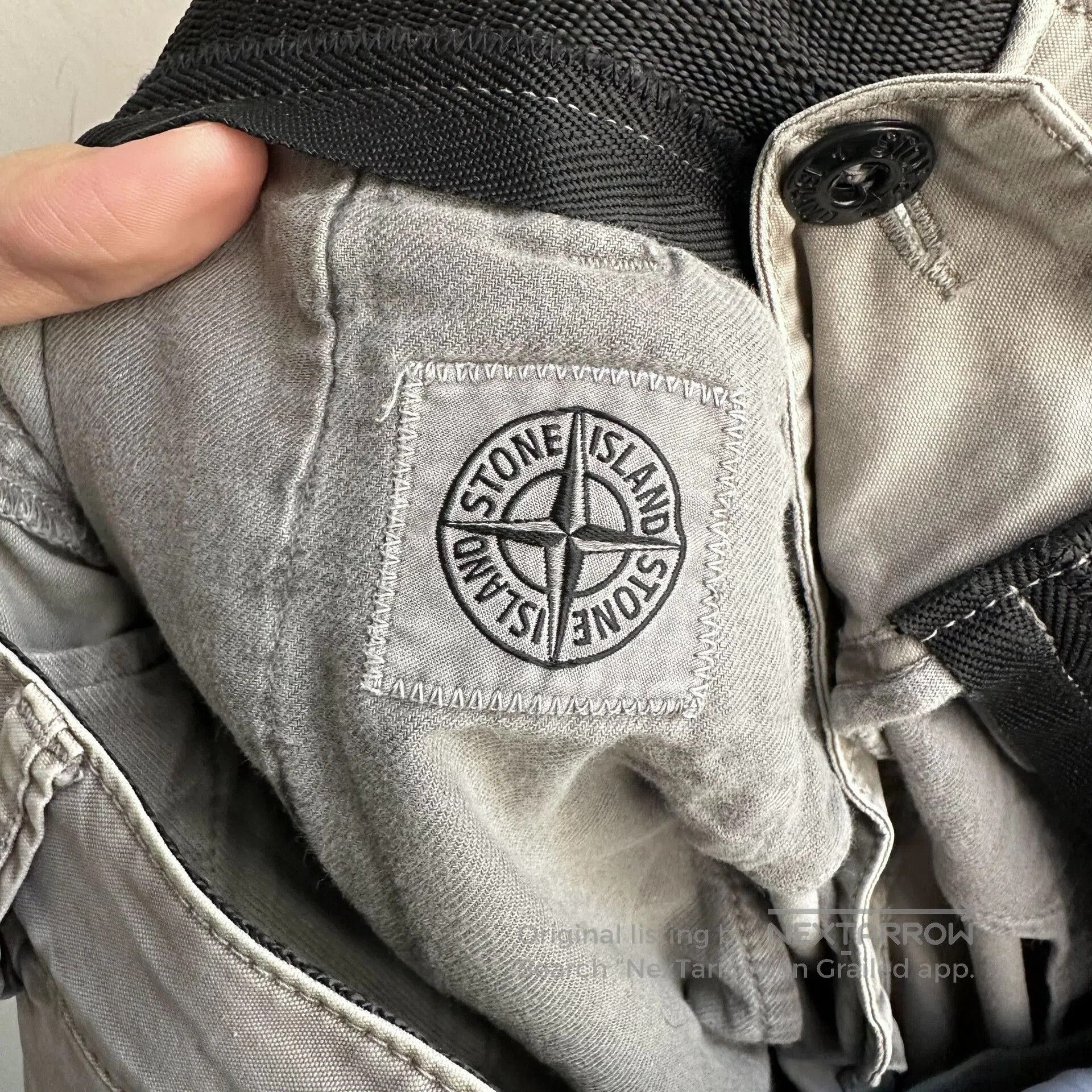 Stone Island vintage stone island gray cargo pants. Size US 30 / EU 46 - 4 Thumbnail