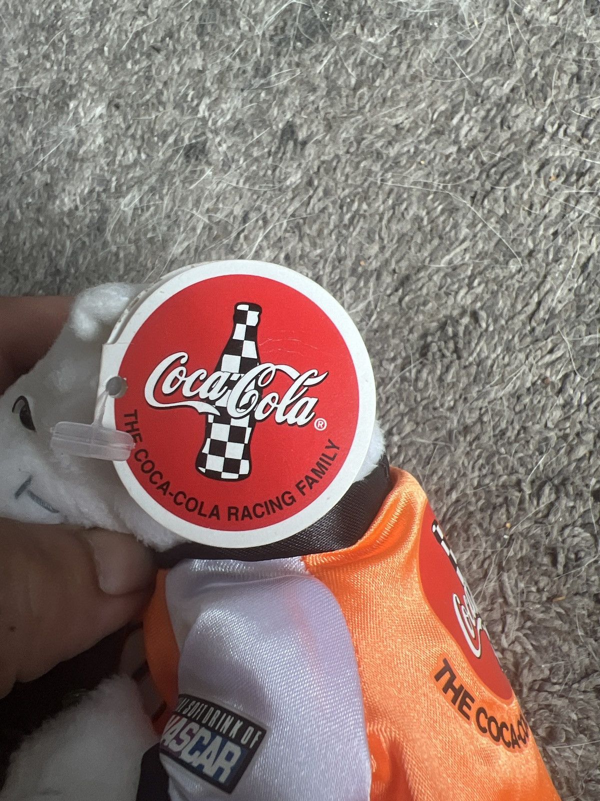 Coca Cola 1999 Coca-Cola NASCAR Tony Stewart Plush Size ONE SIZE - 4 Thumbnail