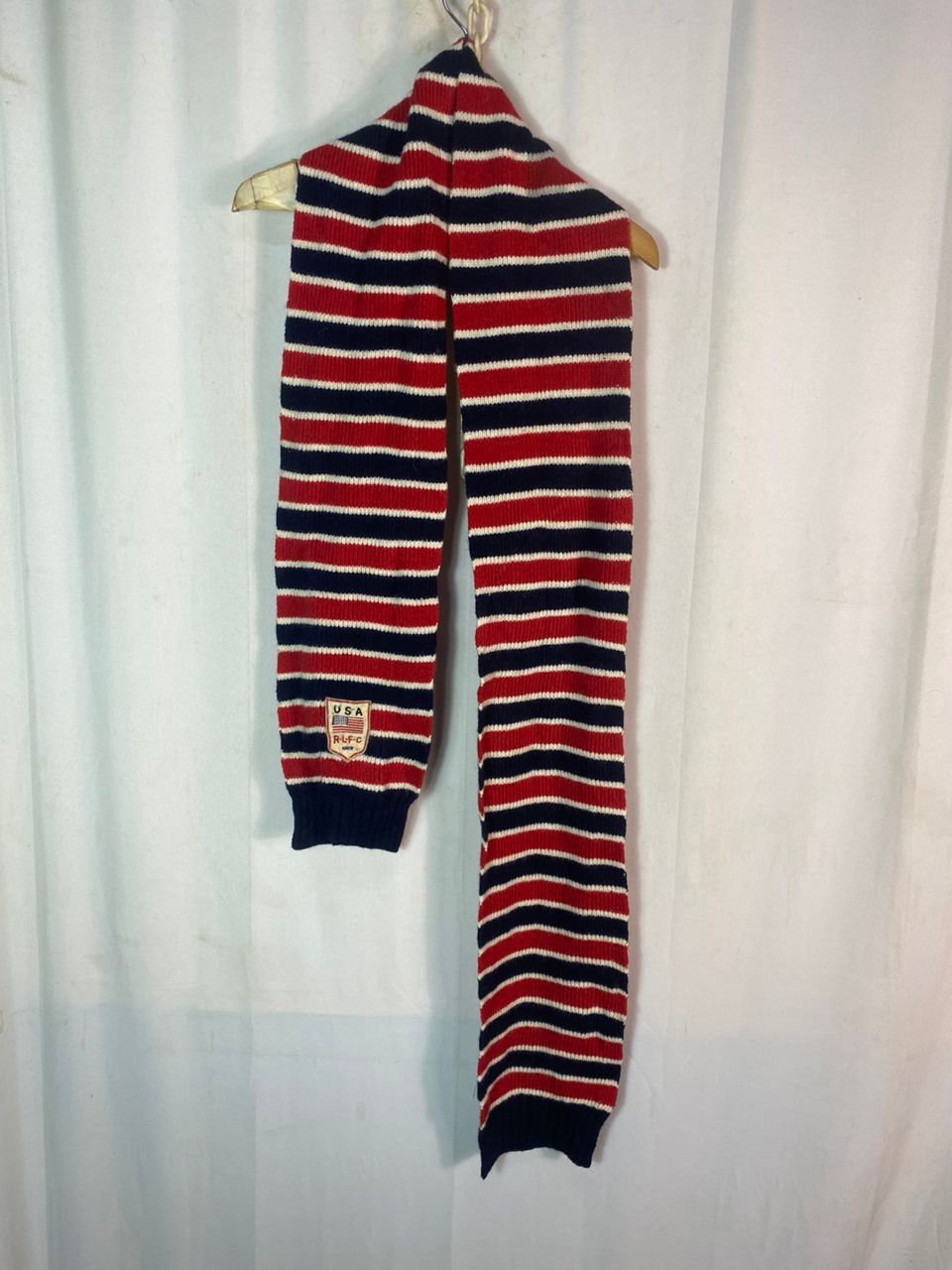 Polo Ralph Lauren × Rugby Ralph Lauren Polo Ralph Lauren rugby stripe muffler/scarf Size ONE SIZE - 9 Thumbnail