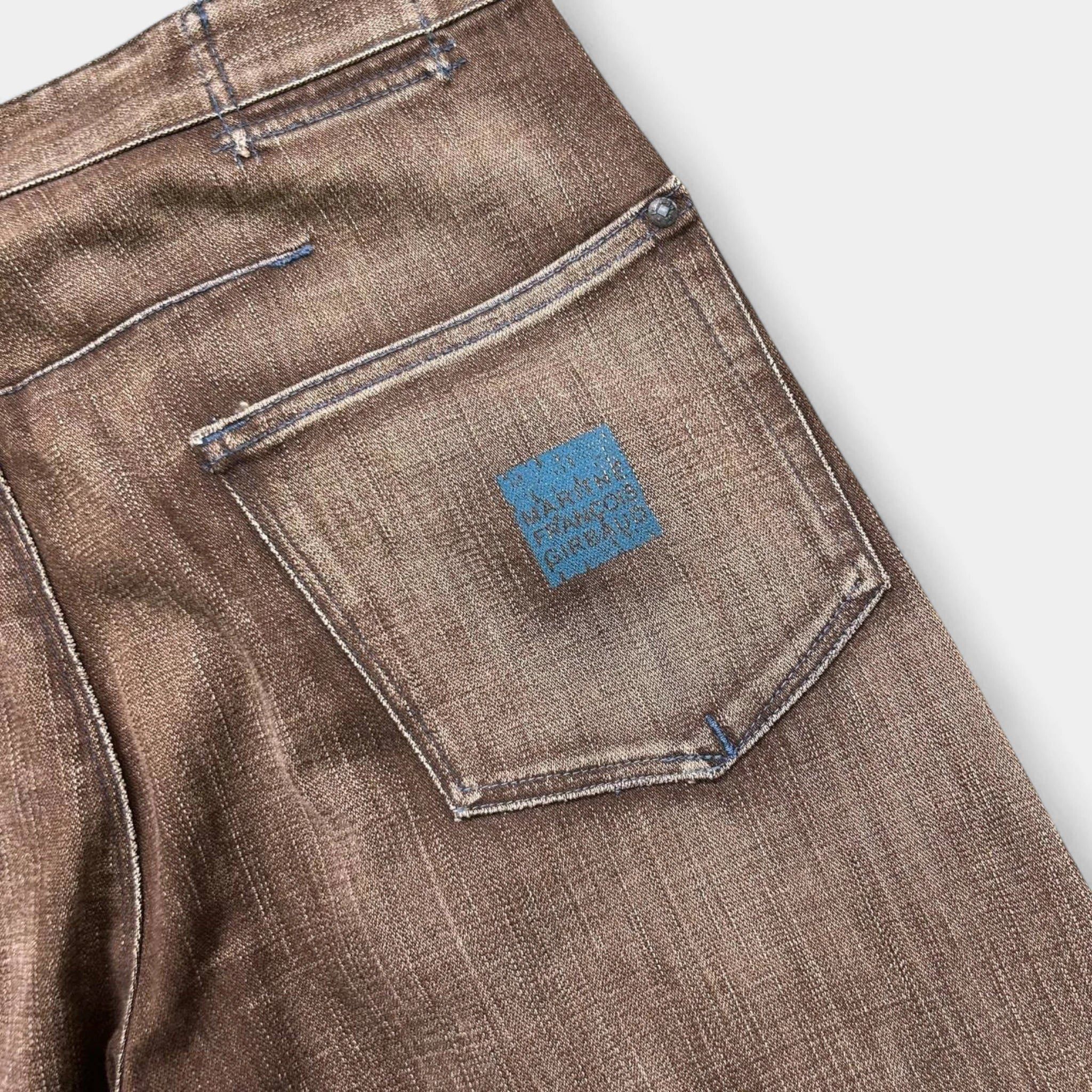 Marithe + Francois Girbaud Marithé + François Girbaud Brown Pants Size US 29 - 7 Thumbnail