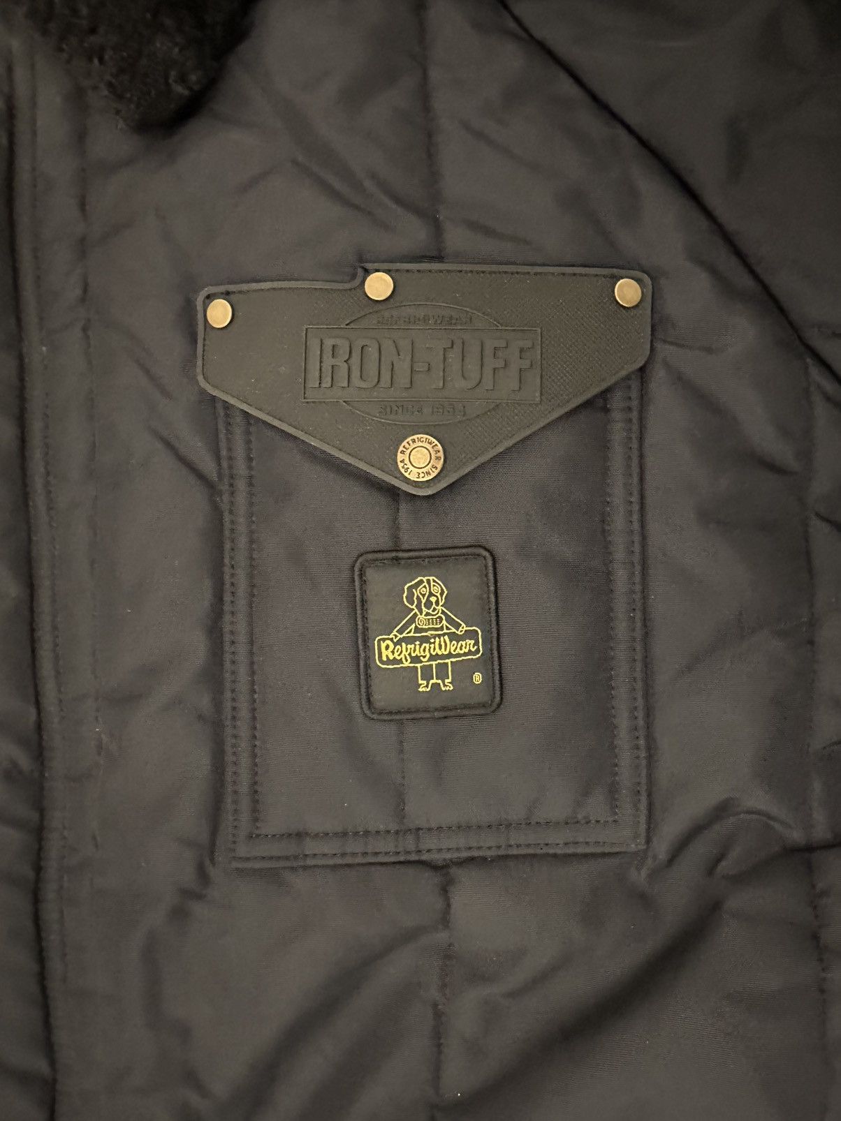 Refrigiwear Vintage RefrigiWear Men's Iron-Tuff Insulated Jacket Sz 2XL Size US XXL / EU 58 / 5 - 5 Thumbnail