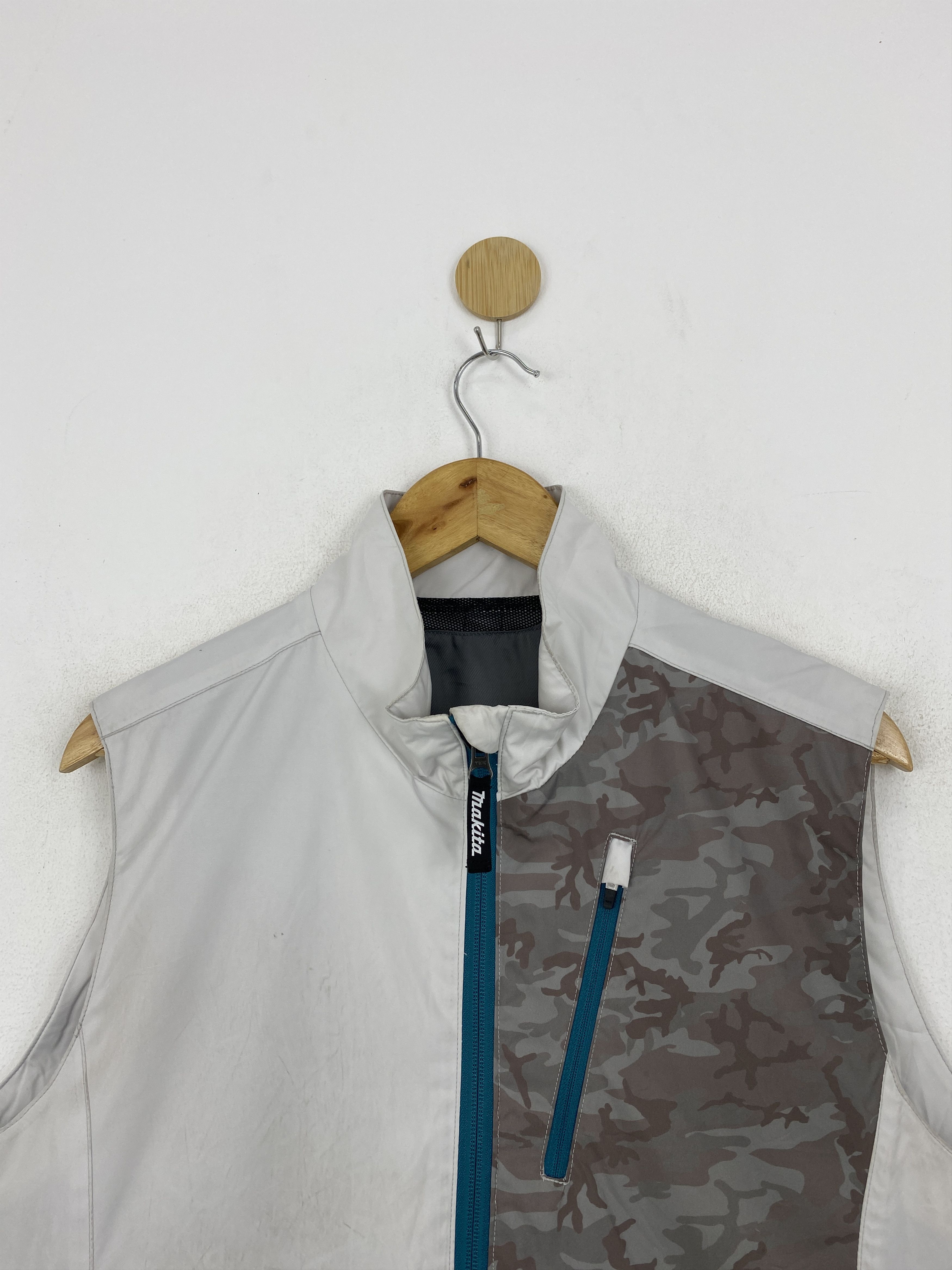 Japanese Brand Vtg MAKITA Cordless Fan Multi Pockets Utility Vest JA0134 Size US L / EU 52-54 / 3 - 3 Thumbnail