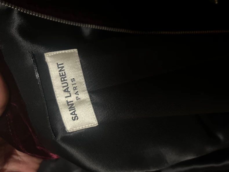 Saint Laurent 2016FW Velvet Star Moon Jacket