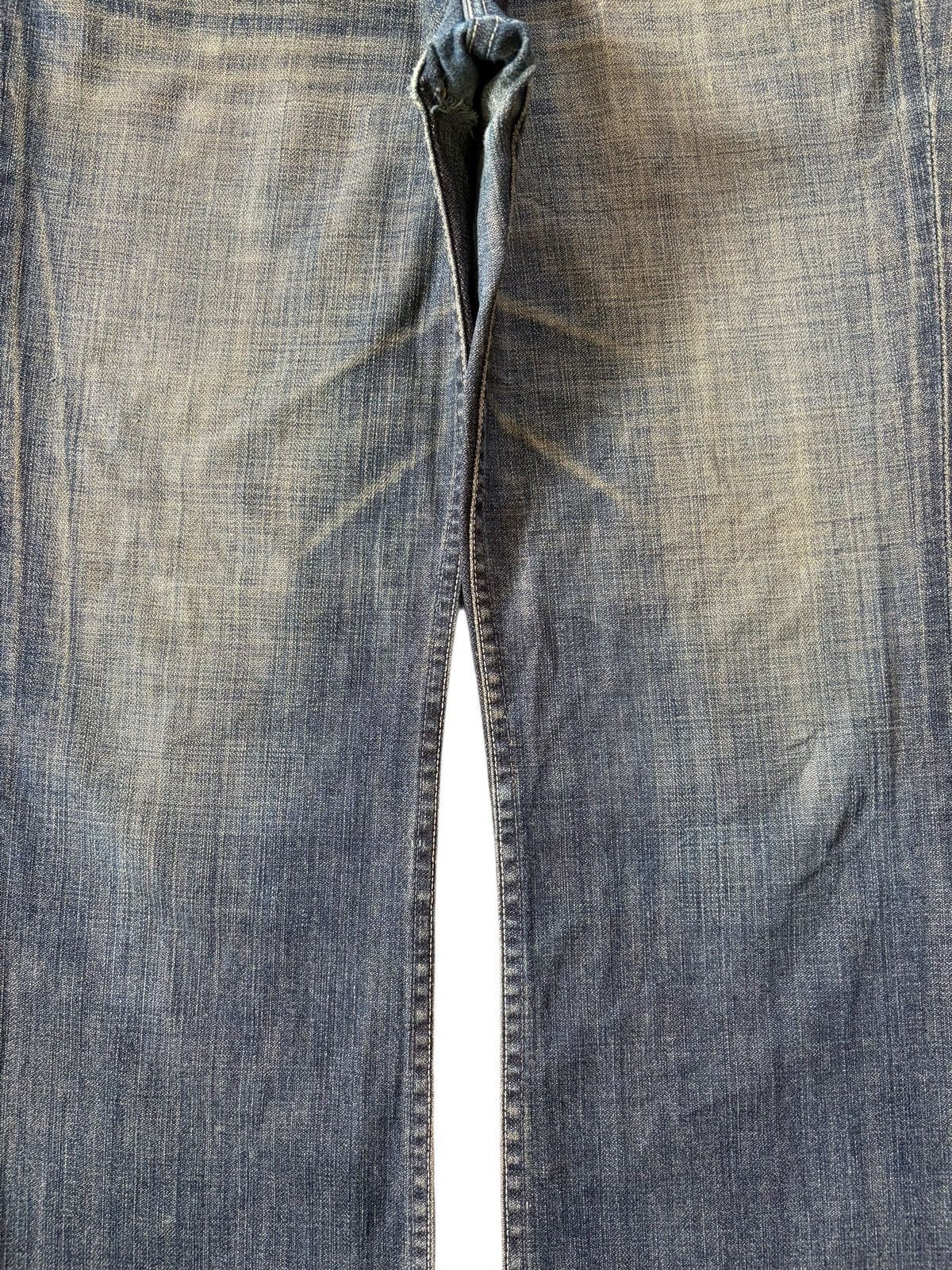 Levi's Vintage 90s Levis 517 Mud Wash Distressed Flare Jeans Size US 33 - 3 Thumbnail