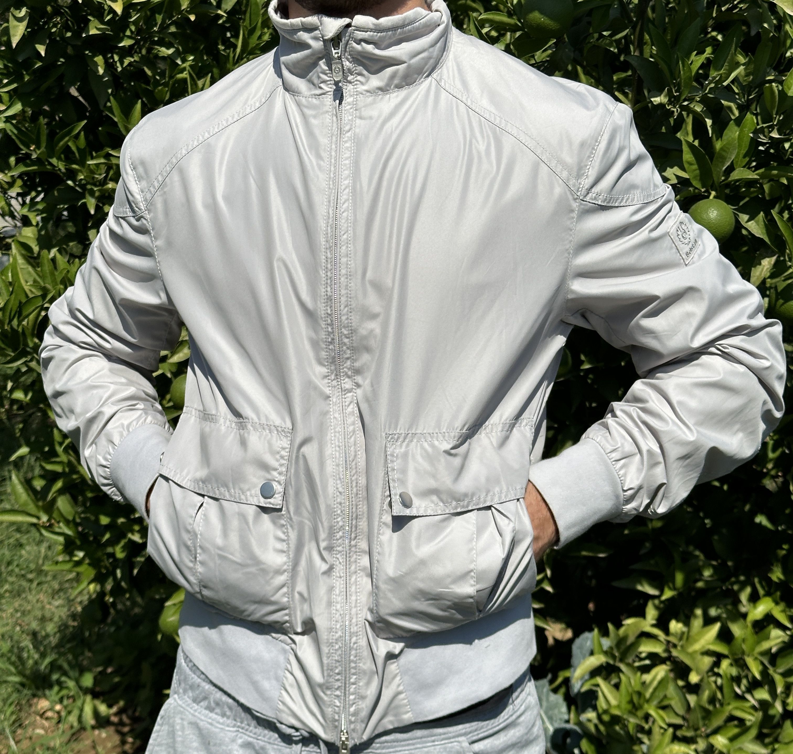 Belstaff Belstaff Jacket Short Silver Label Light Jacket Slim Size L Size US L / EU 52-54 / 3 - 7 Thumbnail