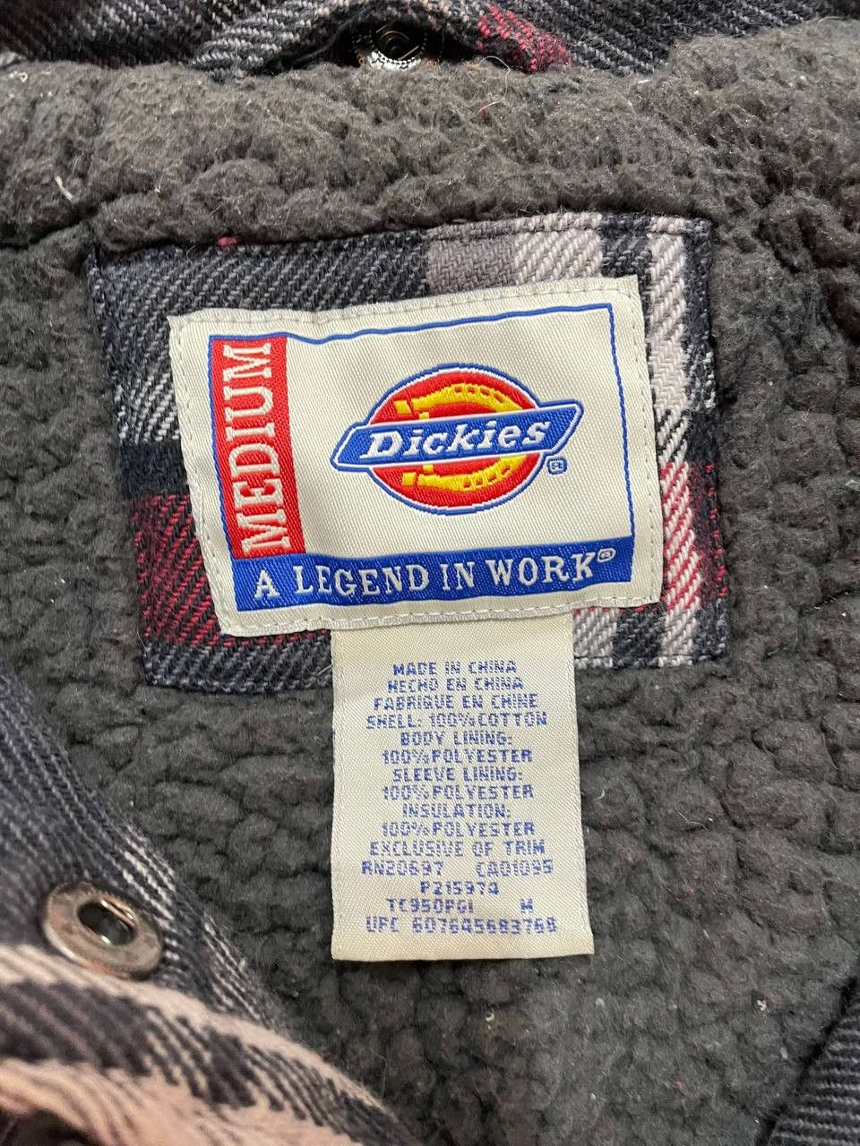 Dickies Vintage Dickies Plaid Sherpa Jacket 90s Size US M / EU 48-50 / 2 - 16 Thumbnail