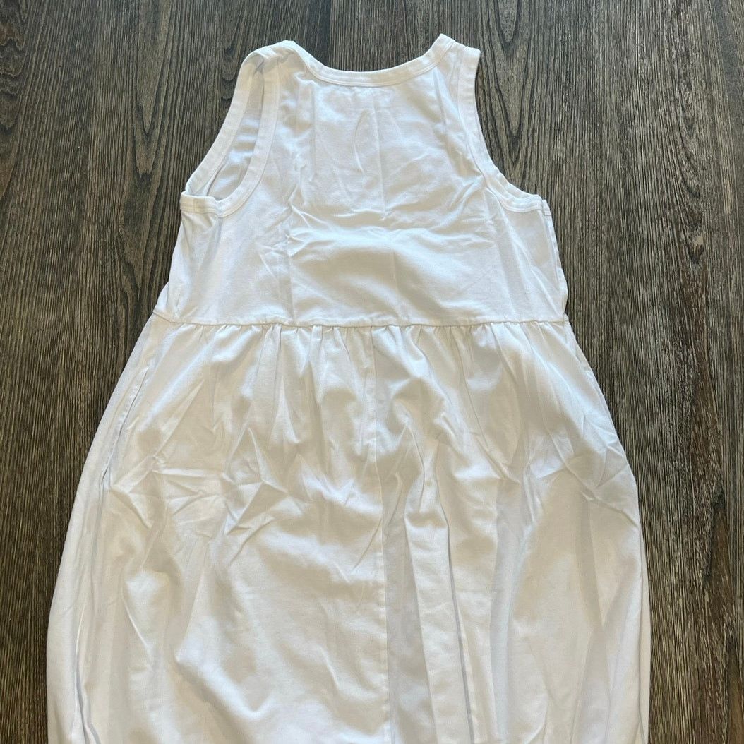 Other A New Day Midi Dress Sleeveless Side Pockets White Size L Size L / US 10 / IT 46 - 9 Thumbnail