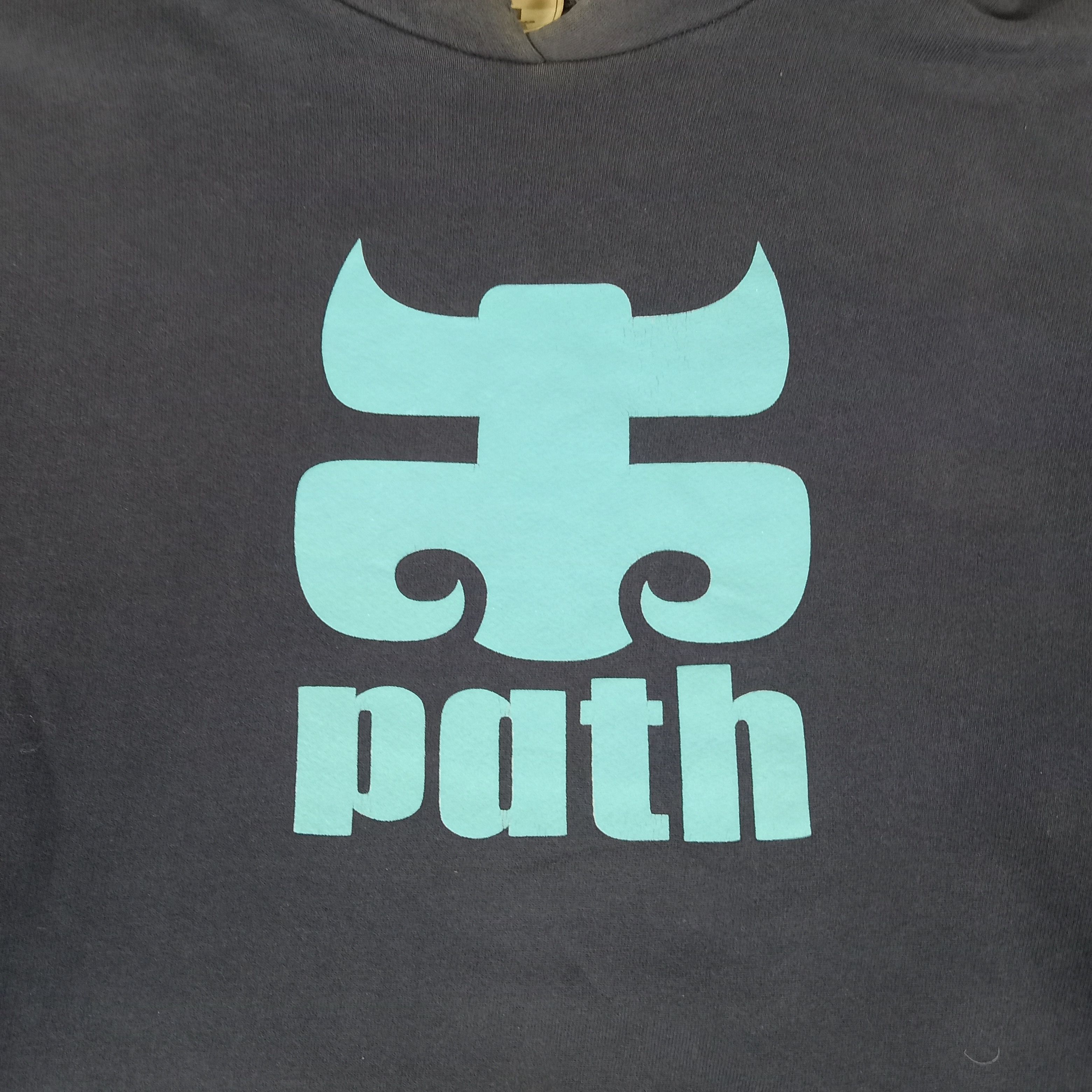 Vintage Path Streetwear Style Big Logo Hoodies Size US L / EU 52-54 / 3 - 2 Thumbnail