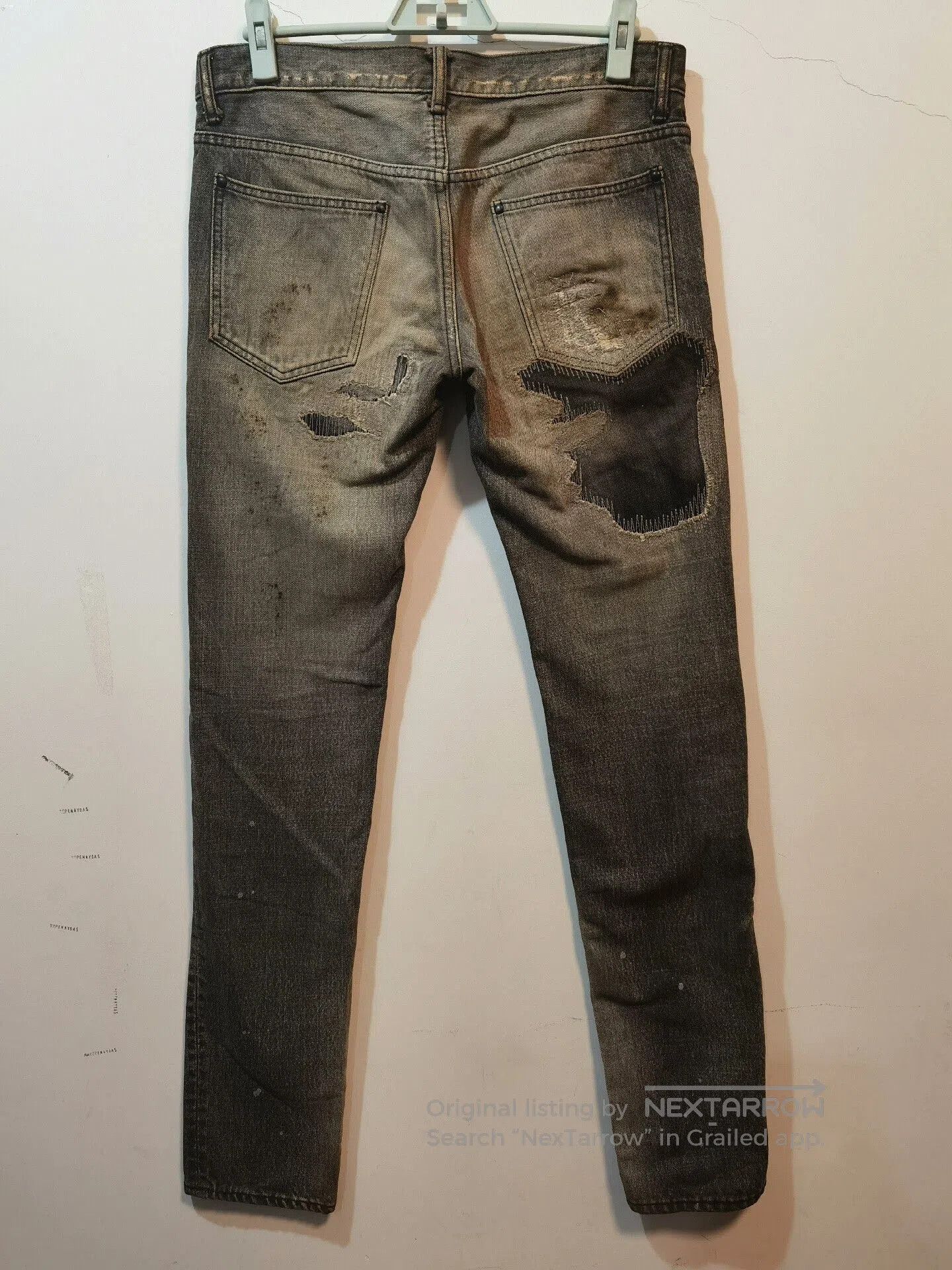 Number (N)ine stylish distressed denim pants from number nine. Size US 40 / EU 56 - 2 Thumbnail