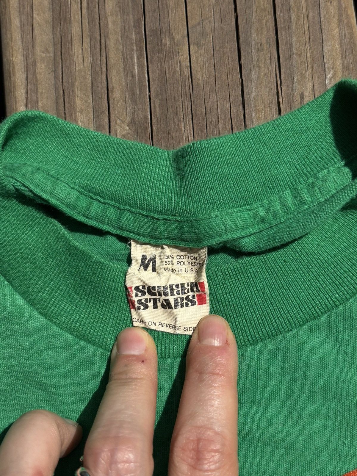 Vintage Vintage 80s UM T shirt baseball Size M / US 6-8 / IT 42-44 - 3 Thumbnail