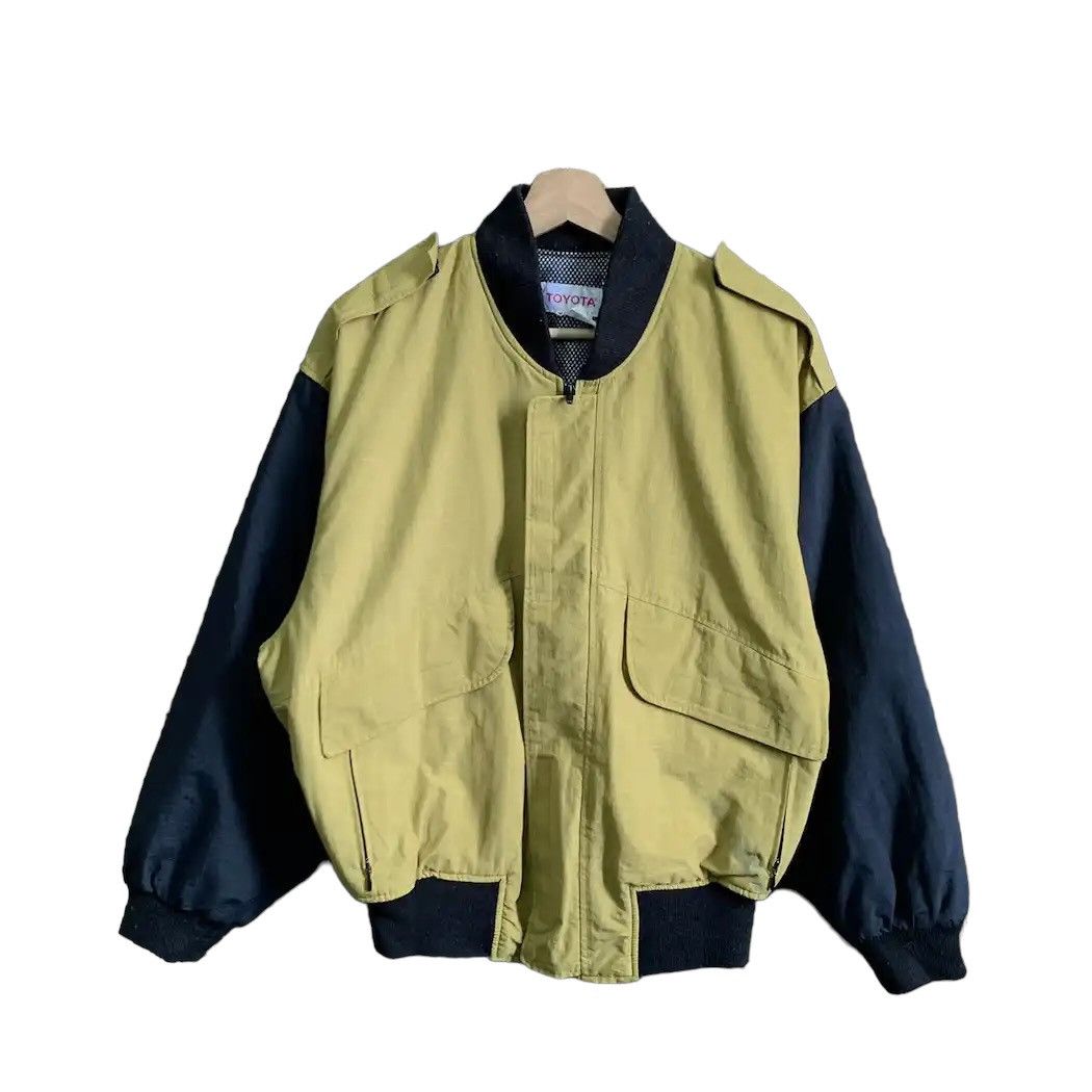 Nissan SUPER RARE🔥90s TRD Toyota Racing Hybrid Bomber Jacket Size US L / EU 52-54 / 3 - 2 Thumbnail