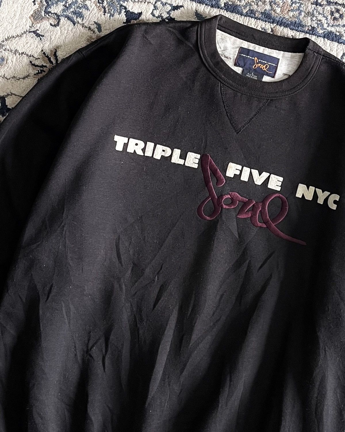 Triple 5 Soul Vintage Triple 5 Soul NYC Size US L / EU 52-54 / 3 - 3 Thumbnail