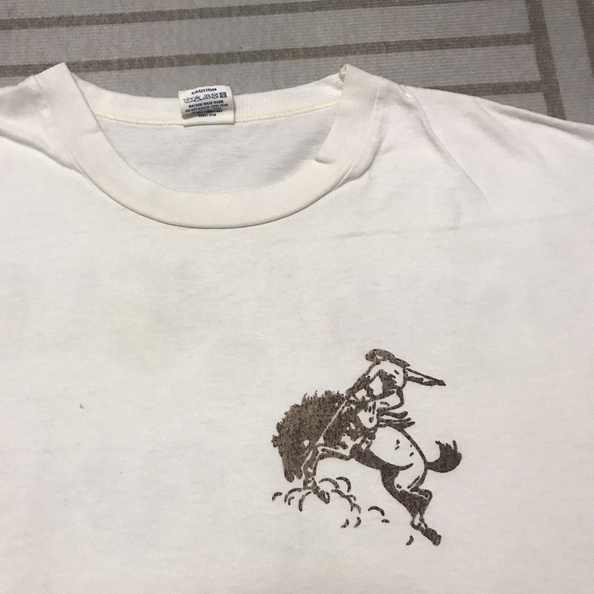 Vintage × Wrangler VINTAGE WRANGLER RARE TEE Size US XL / EU 56 / 4 - 2 Thumbnail