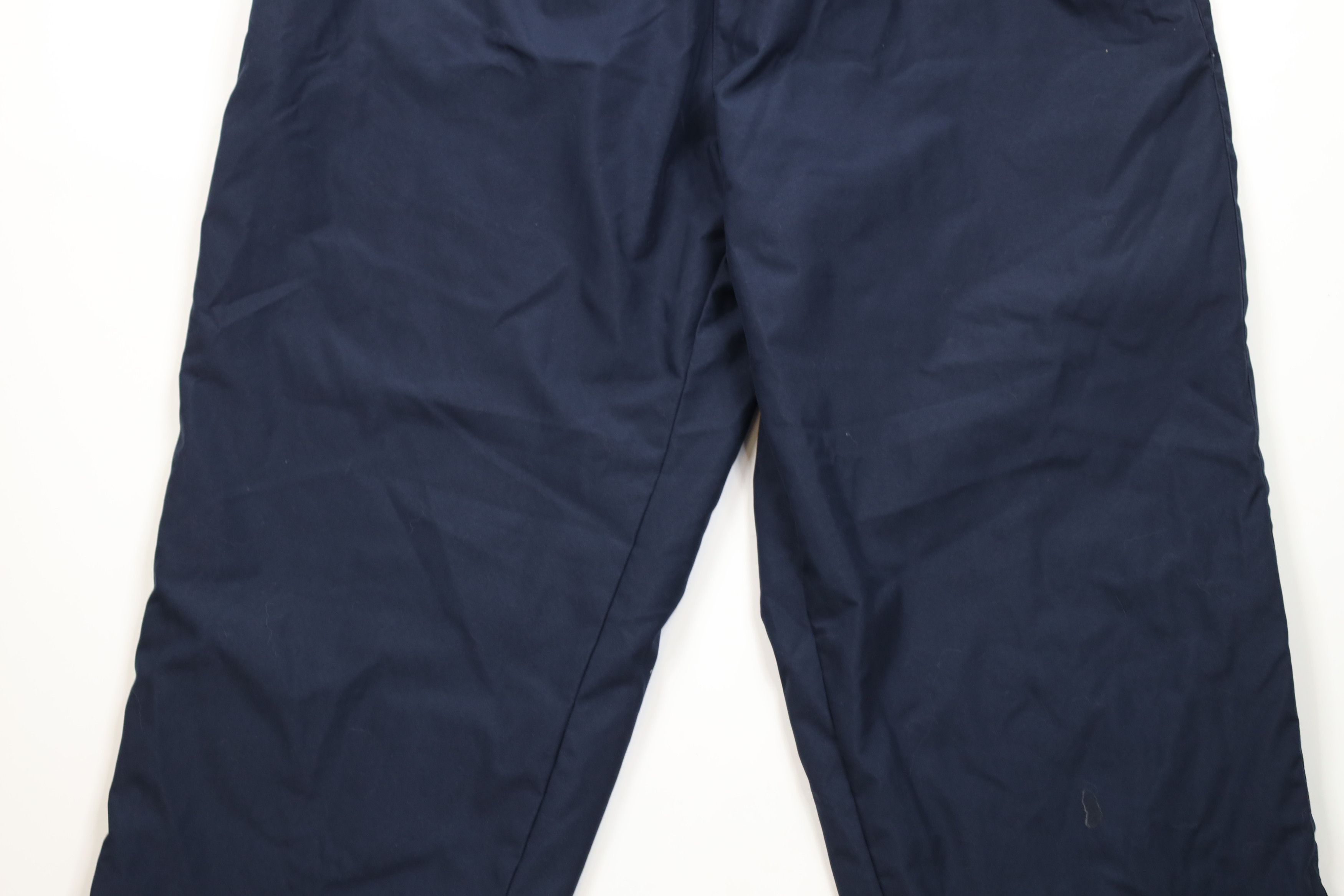 Champion × Vintage Vintage 90s Champion Lined Wide Leg Windbreaker Pants Blue Size US 38 / EU 54 - 3 Thumbnail