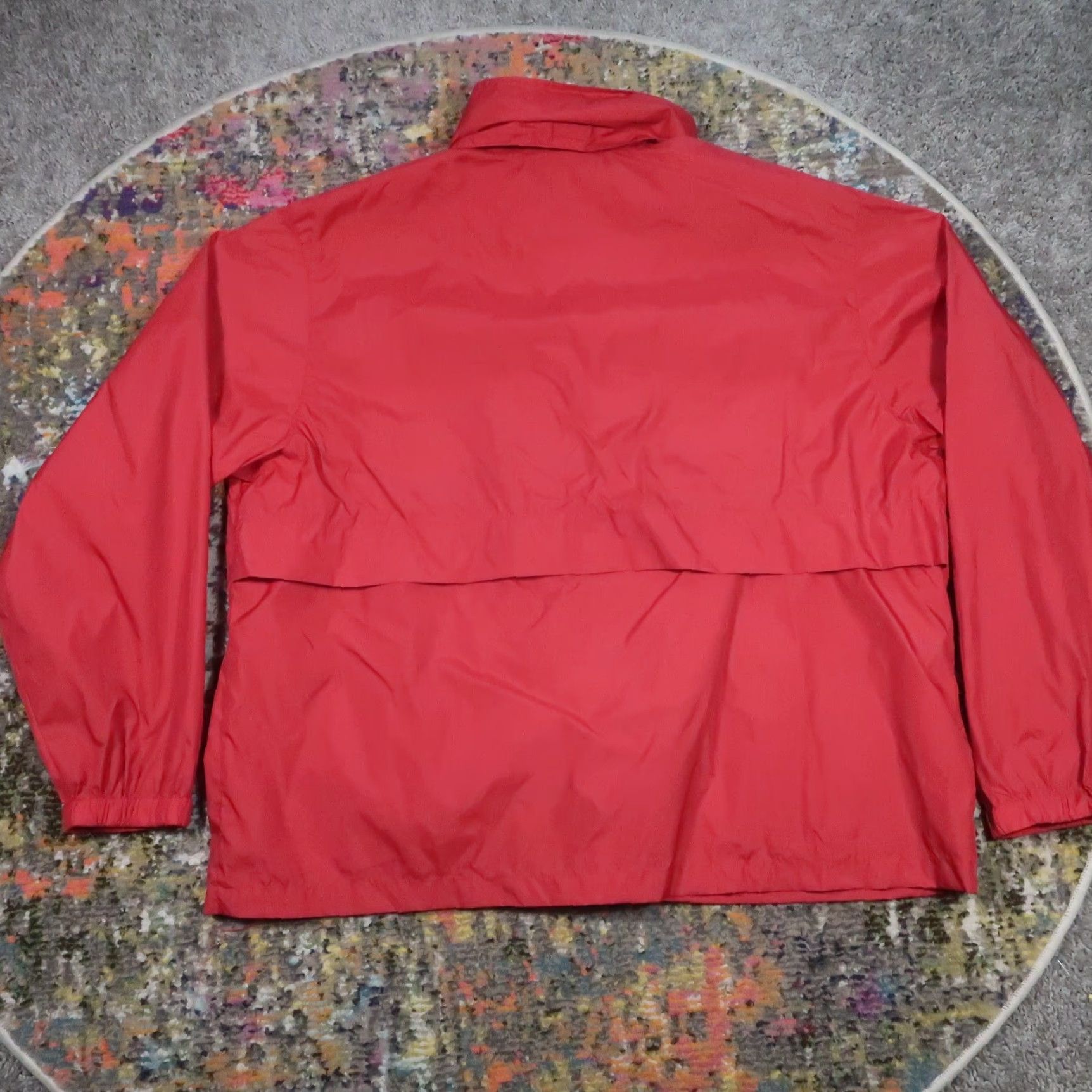 Eddie Bauer Eddie Bauer Ebtek Windbreaker Jacket XL Hooded Lightweight Red Mens Activewear Jacket Size US XL / EU 56 / 4 - 3 Thumbnail