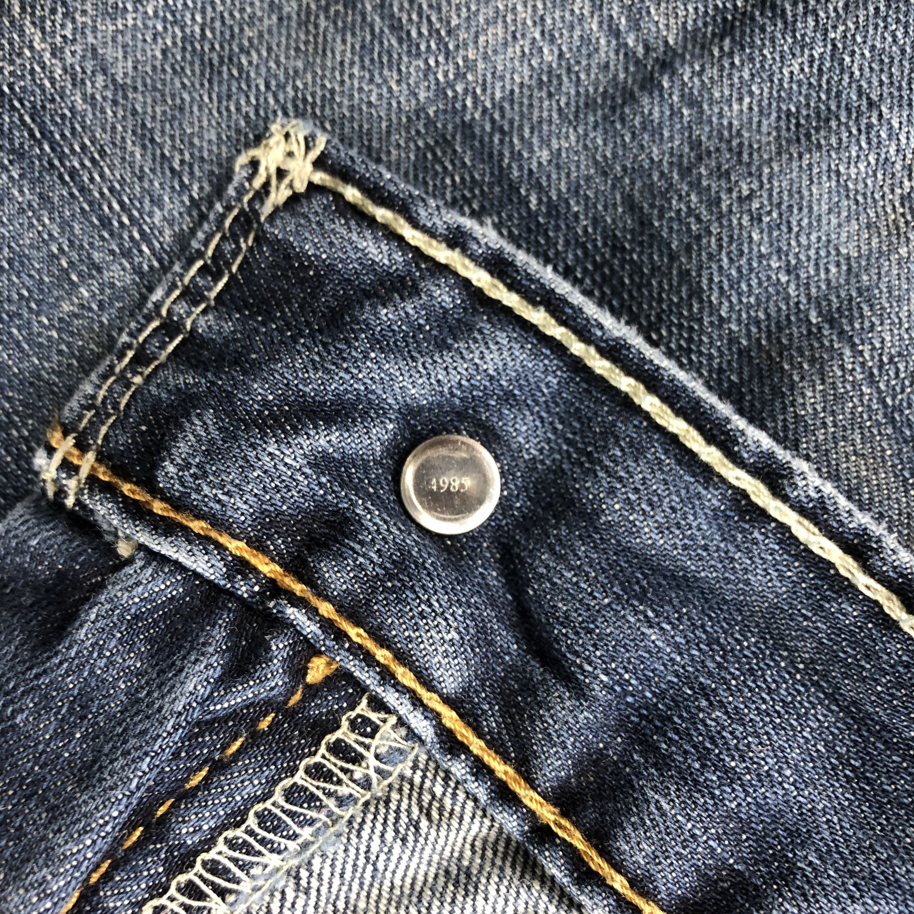 Levi's Vintage Levis 514 Jeans Blue Wash Denim KJ655 Size US 36 / EU 52 - 9 Thumbnail