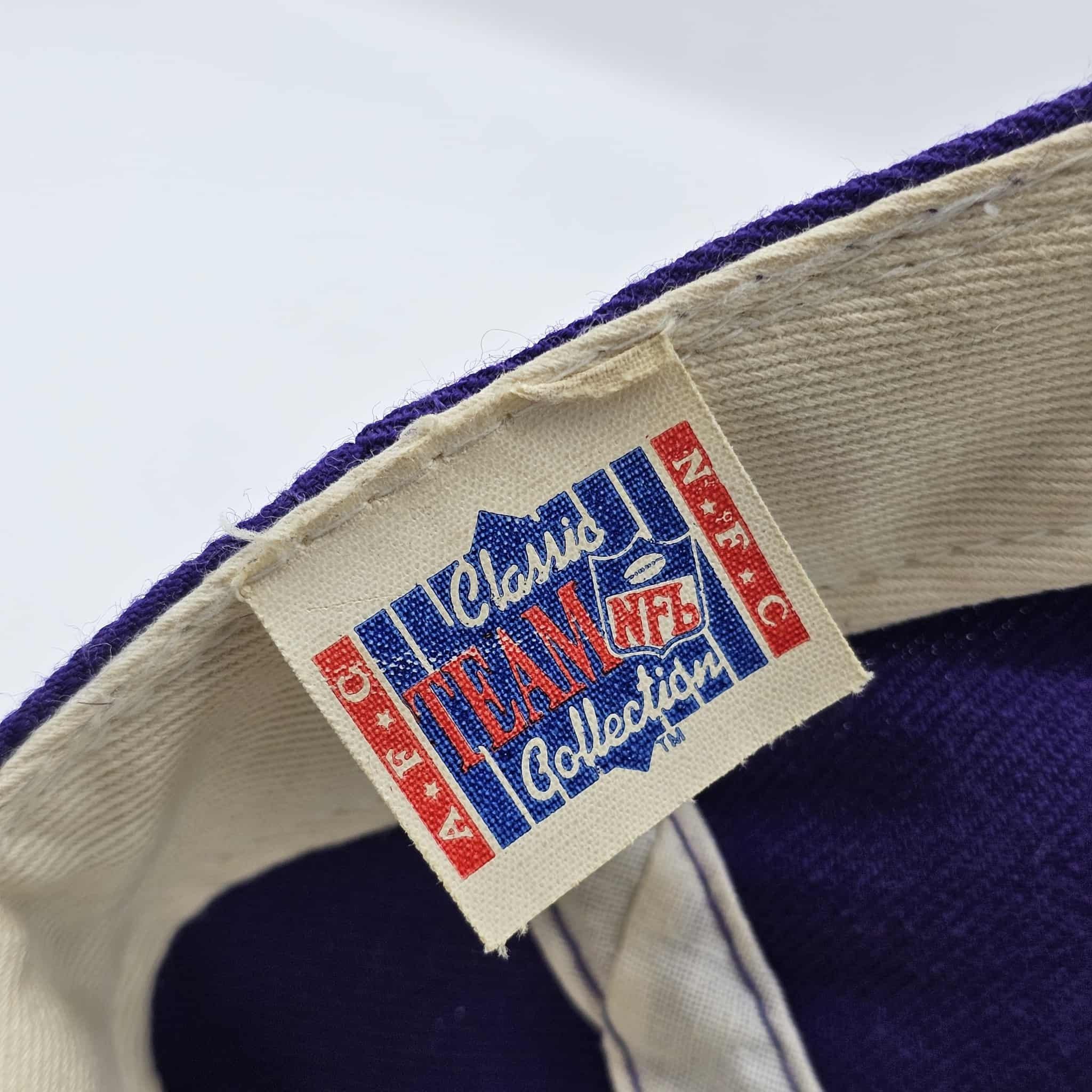 NFL Minnesota Vikings Vintage 90s New Era Pro Model Fitted Hat Size ONE SIZE - 8 Thumbnail