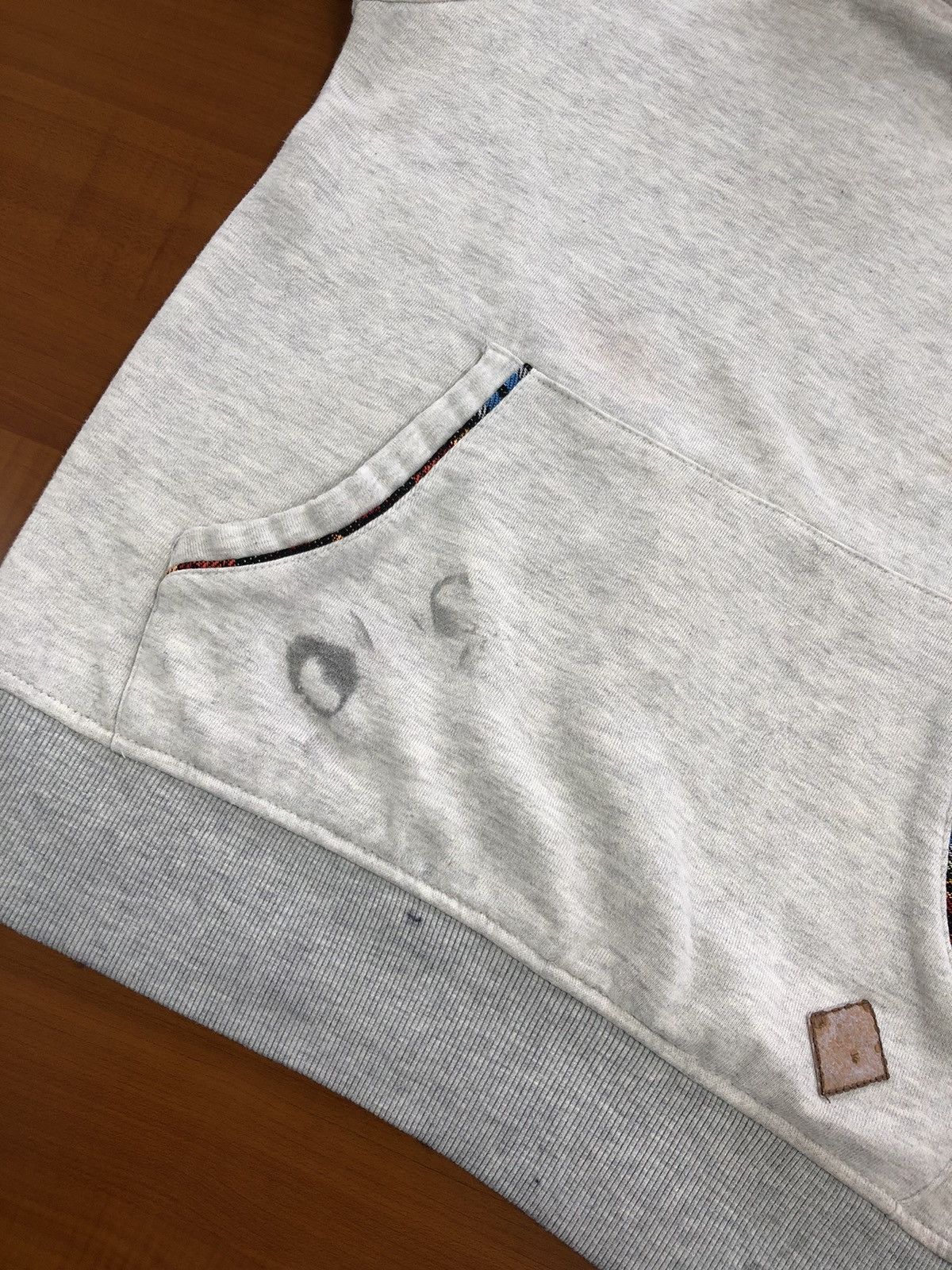 Japanese Brand ILLS Distressed Hoodie Size M / US 6-8 / IT 42-44 - 23 Thumbnail