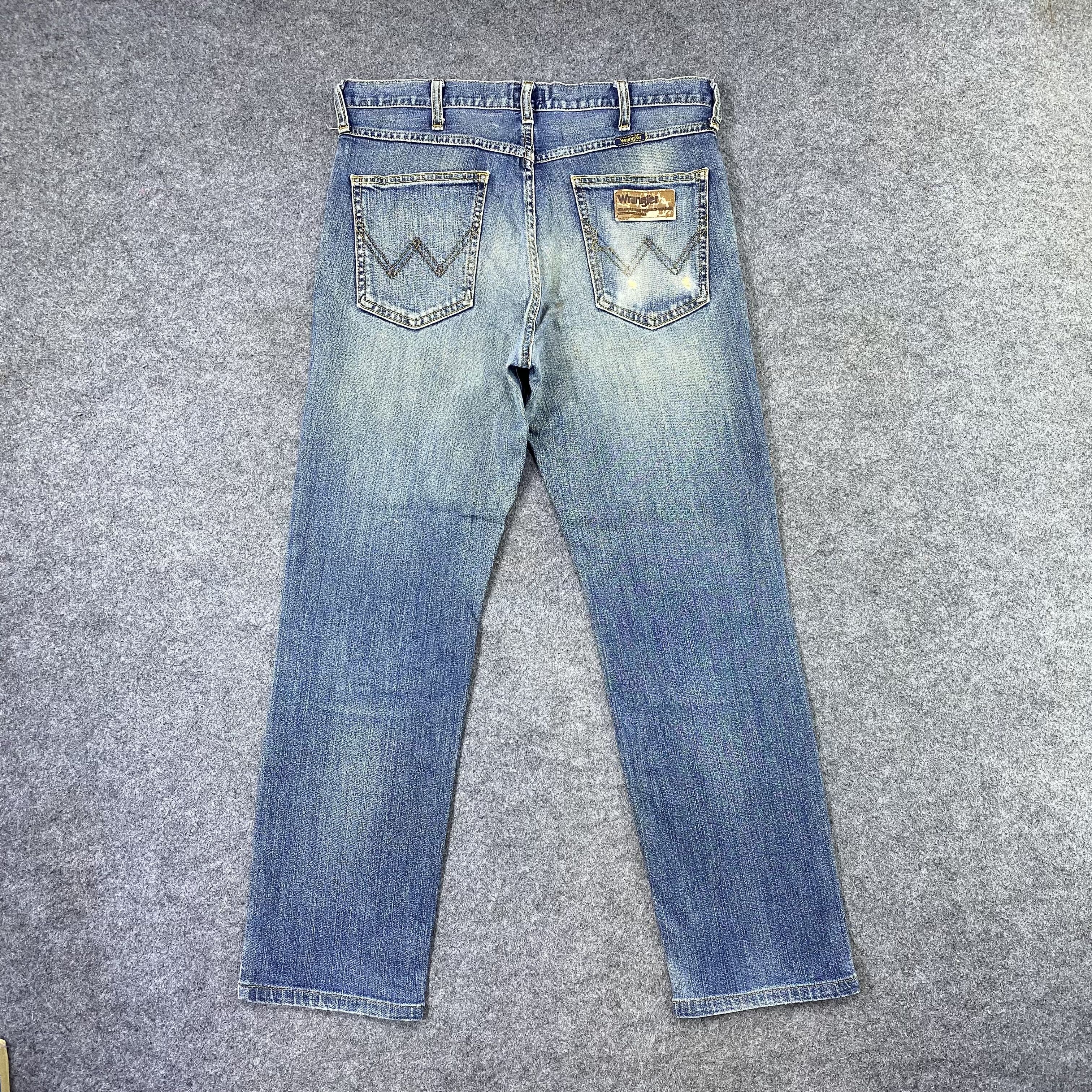 Jean × Vintage × Wrangler Vintage Wrangler Blue Wash Jeans-J1170 Size US 34 / EU 50 - 3 Thumbnail