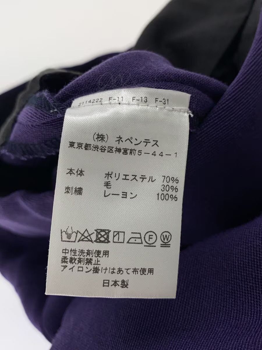 Needles Needles Polyester 2-pleat Slacks Purple Size US 30 / EU 46 - 5 Thumbnail