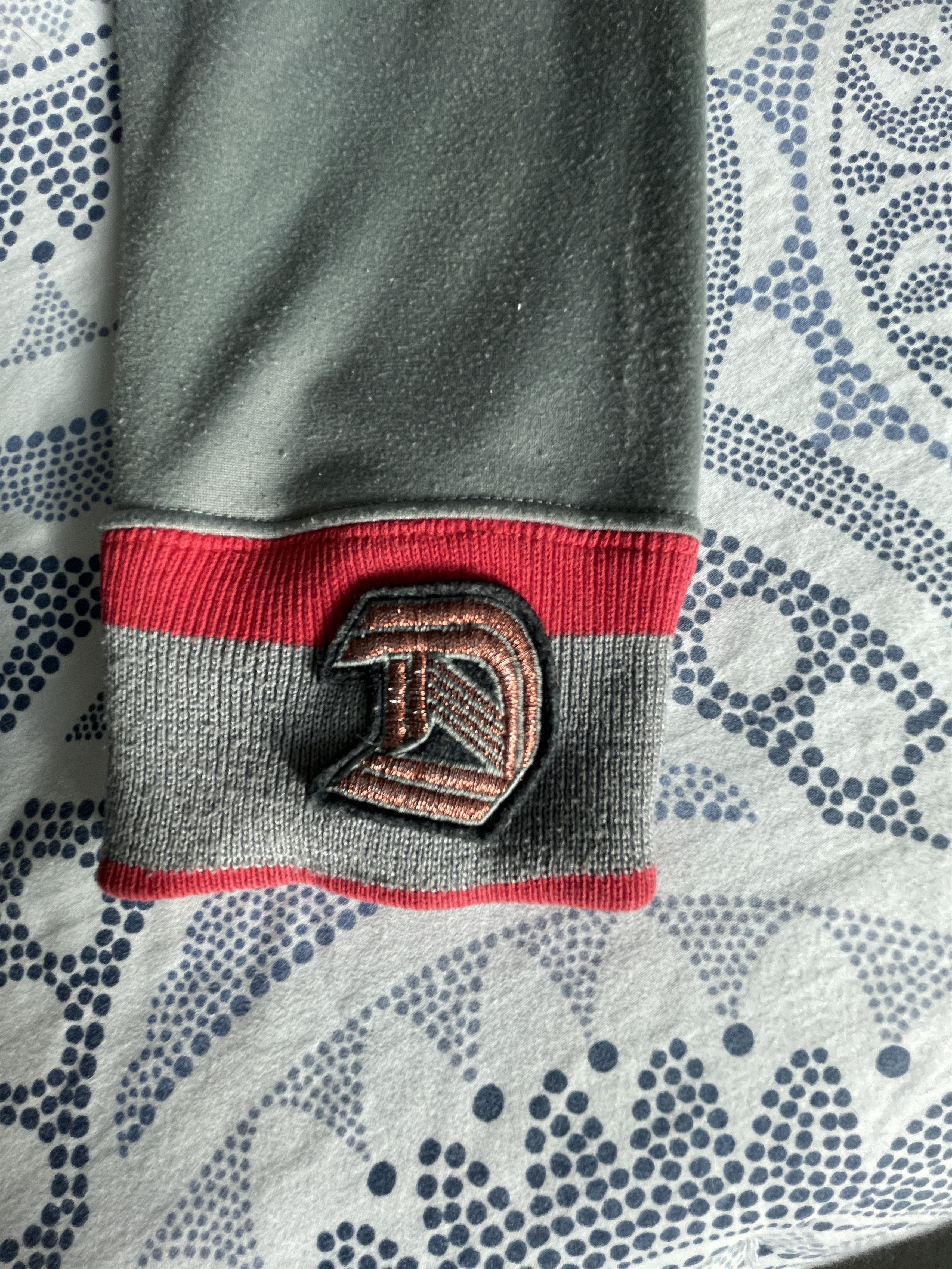Diesel Diesel European Tour Track Jacket Y2K Gray Red Size US S / EU 44-46 / 1 - 8 Thumbnail