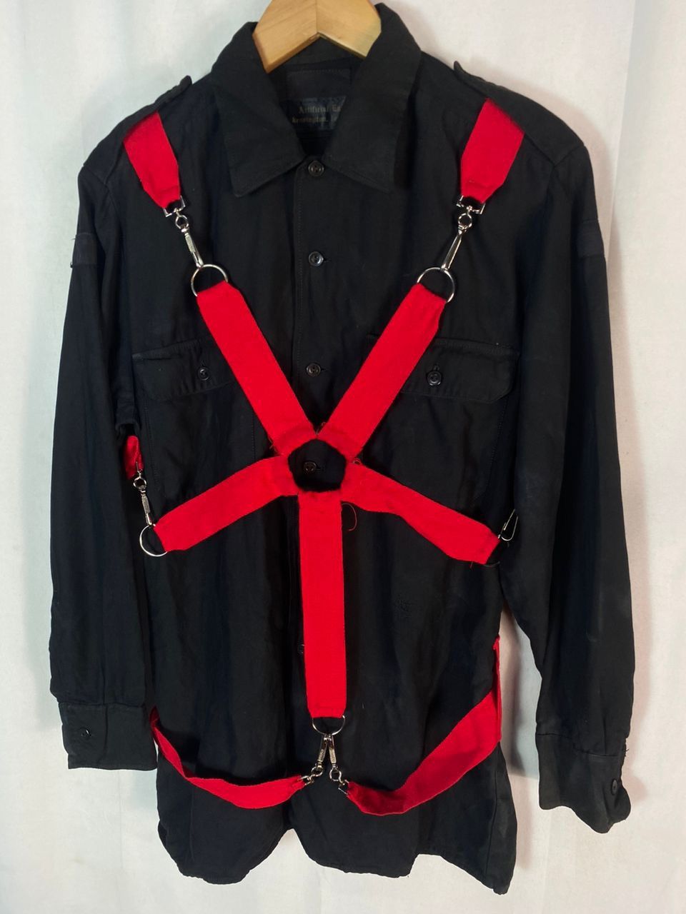 Seditionaries × Unknown London × Vintage VINTAGE 80s ARTIFICIAL EYE KENSINGTON LONDON PUNK SHIRT Size US M / EU 48-50 / 2 - 3 Thumbnail
