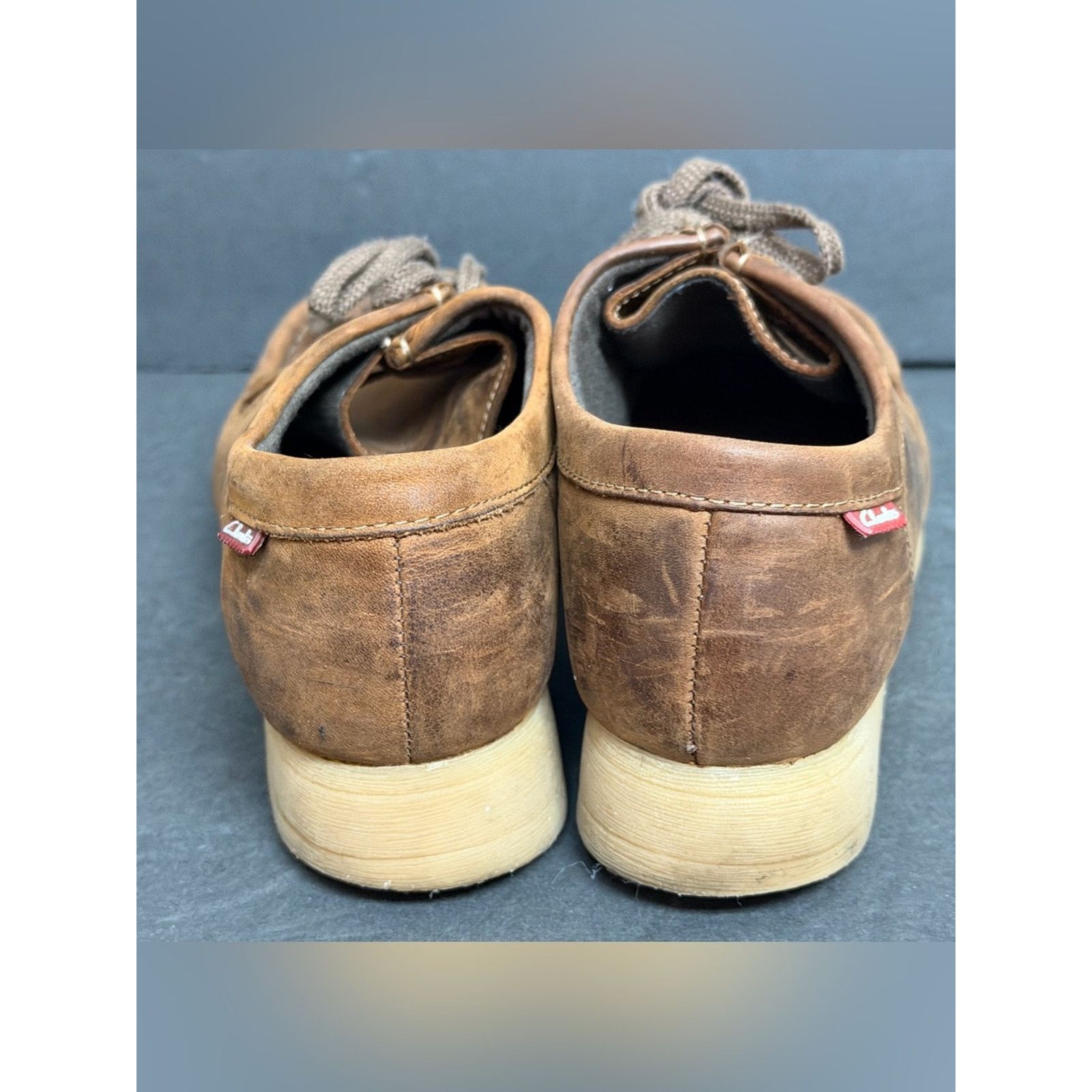 Clarks Clarks Padmora Brown Leather Moccasin Casual Shoes Women's 7 Size US 7 / IT 37 - 7 Thumbnail