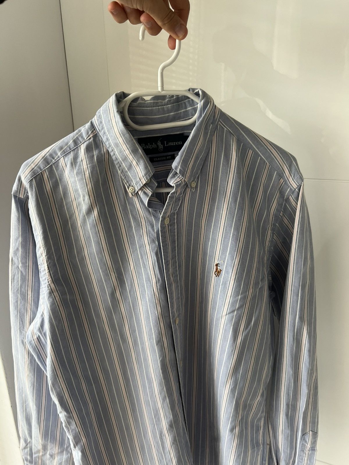 Polo Ralph Lauren Vintage Polo Ralph Lauren RRL Classic Fit Colour Logo Shirt Size US M / EU 48-50 / 2 - 12 Thumbnail