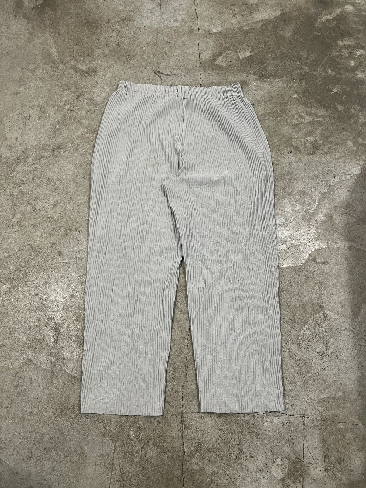 Designer × Homme Plisse Issey Miyake × Issey Miyake Homme Plisse Issey Miyake Basics Pleated Pants Size US 33 - 4 Thumbnail