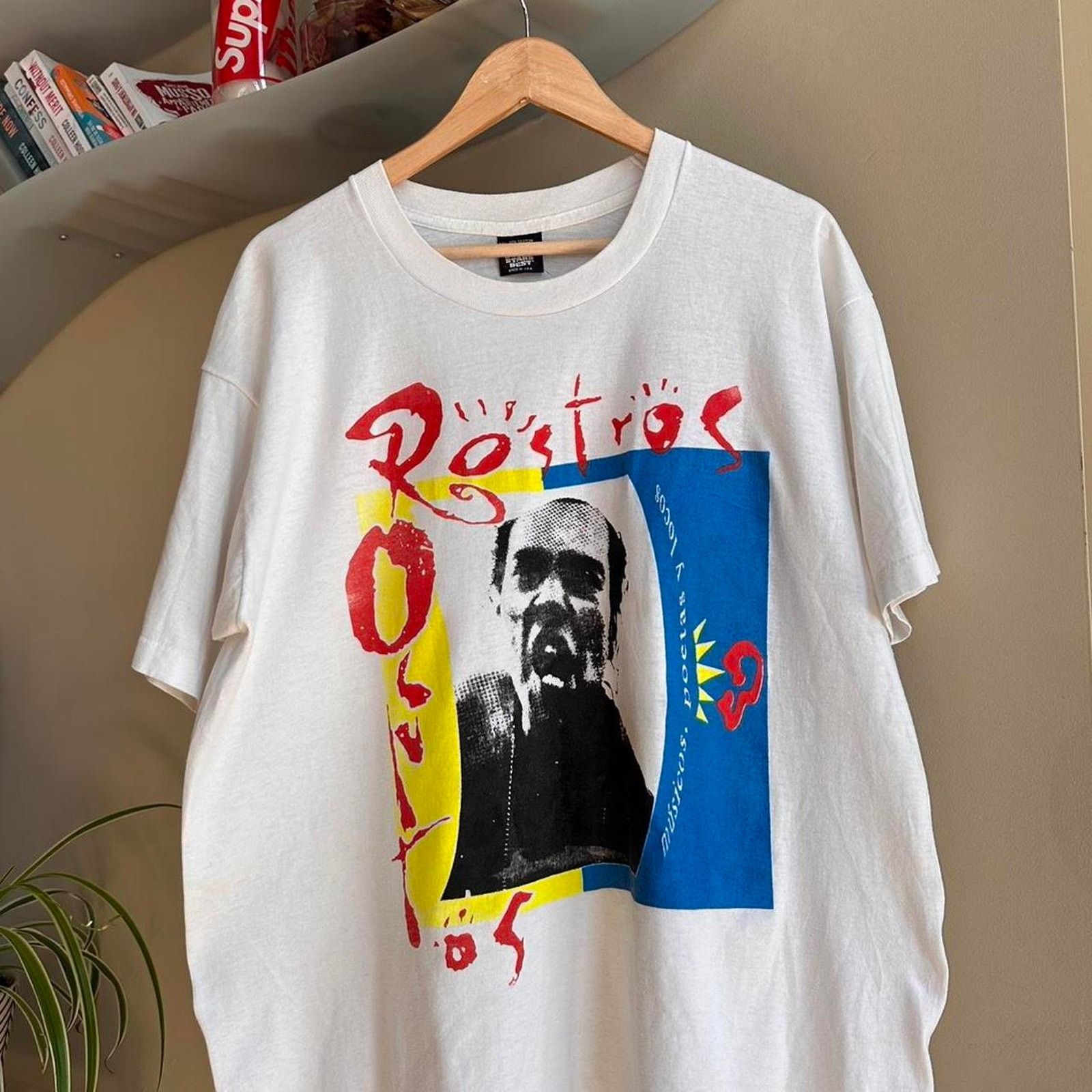 Band Tees × Mexicana × Vintage Vintage Rostros Ocultos Band Shirt Size US XL / EU 56 / 4 - 2 Thumbnail