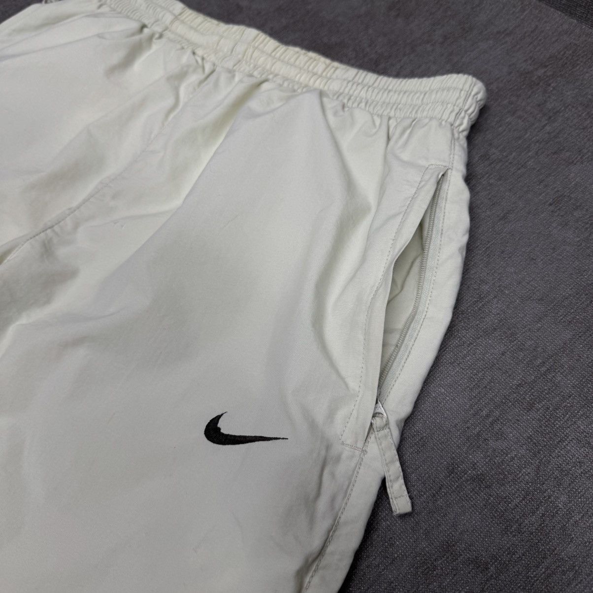 Nike × Vintage Vintage Nike BeigeY2K Baggy Track Pants Size US 30 / EU 46 - 6 Thumbnail