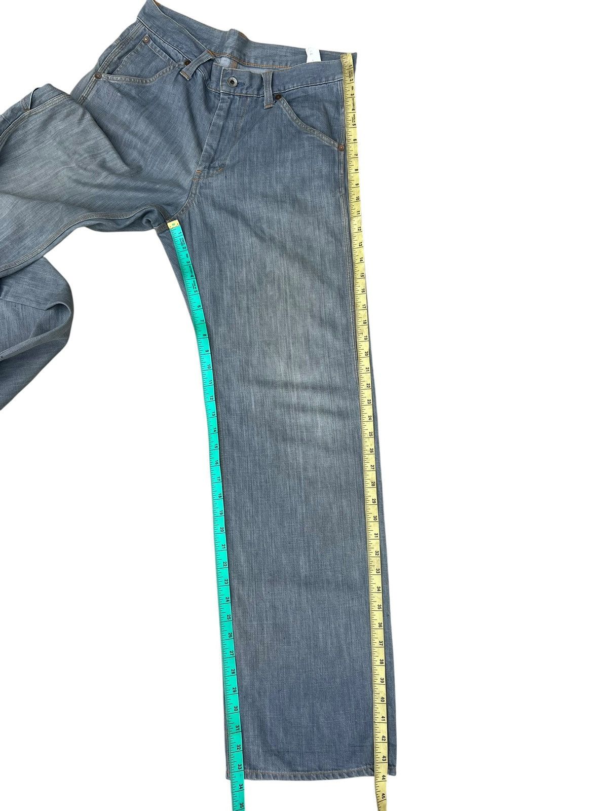 Stevenson Overall Co. Stevenson Overall Japan Distress Mud Denim Workwear Jeans Size US 32 / EU 48 - 4 Thumbnail