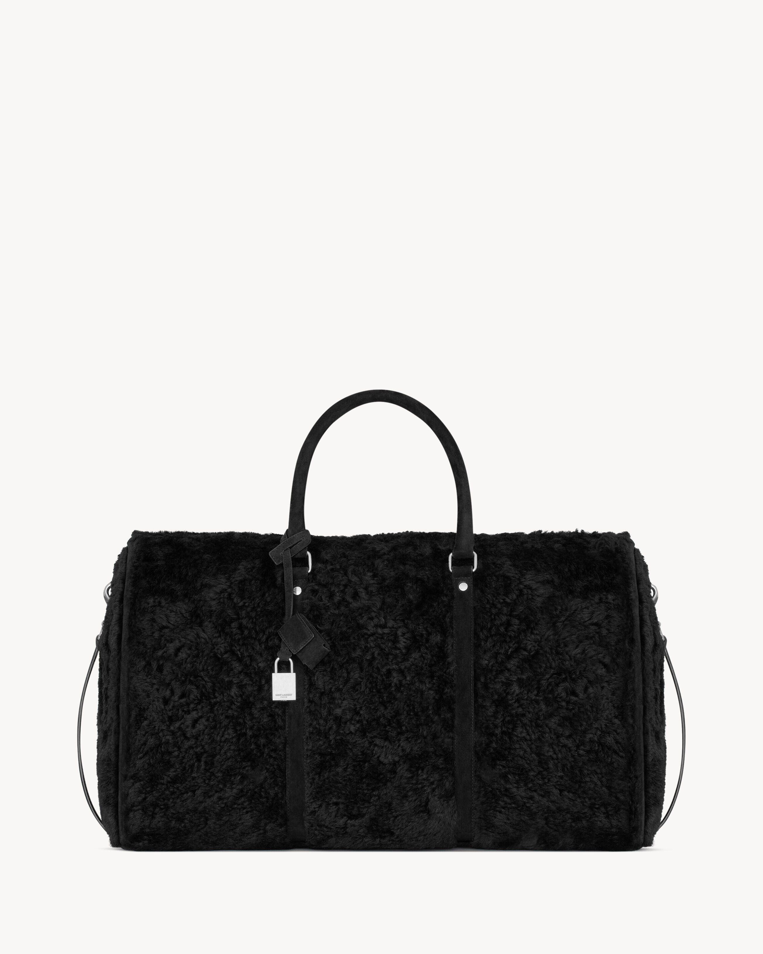 Saint Laurent Paris o1b1hav110525 753060 Le Monogramme 48h Duffle Suede Bag Size ONE SIZE - 1 Preview
