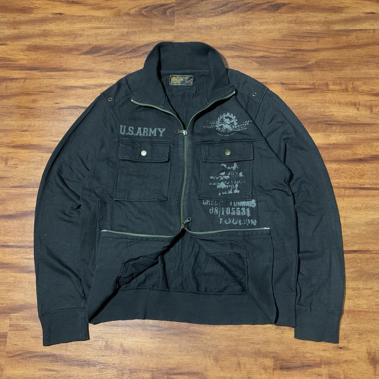 If Six Was Nine × Japanese Brand × Le Grande Bleu (L.G.B.) 2000s Clease Bondage Punk ifsixwasnine Style Jacket Size US L / EU 52-54 / 3 - 1 Thumbnail