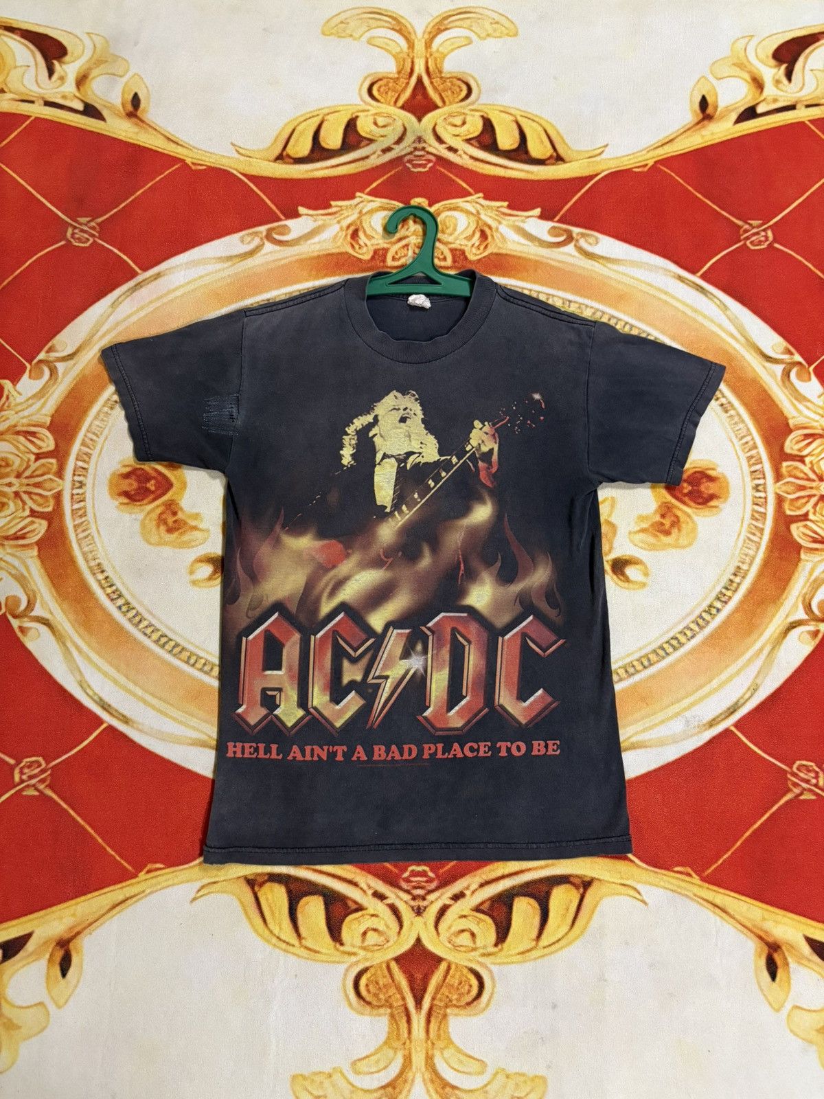 Band Tees 🔥HOT🔥VINTAGE AC&DC "HELL AIN'T A BAD PLACE TO BE" Size US S / EU 44-46 / 1 - 1 Thumbnail