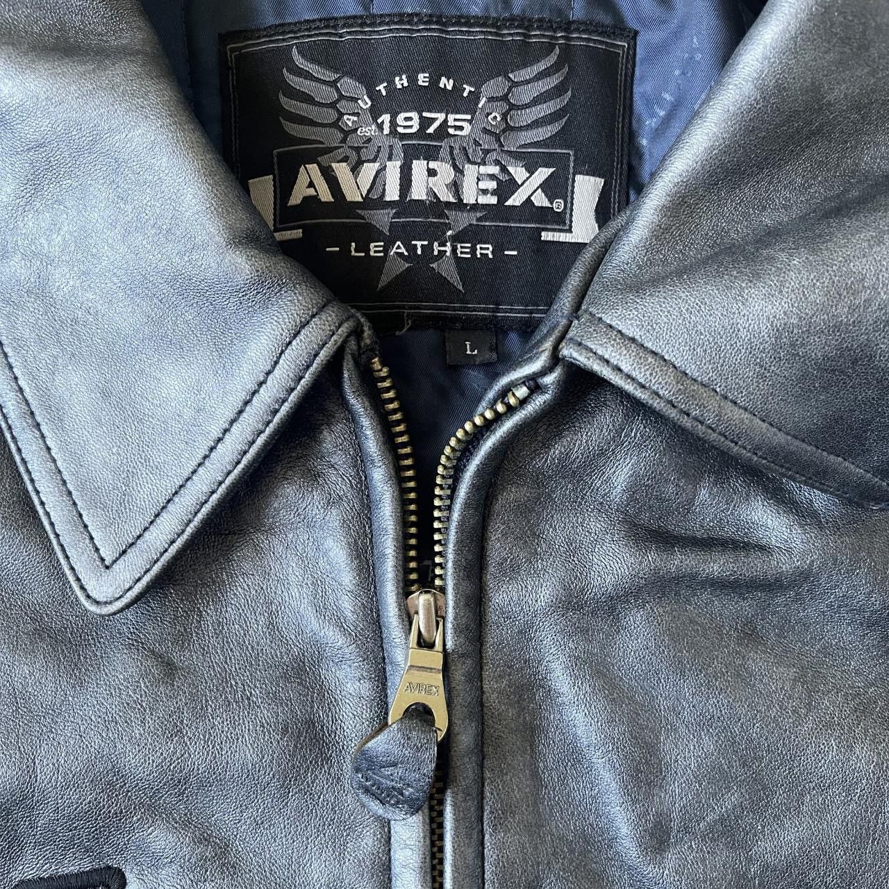 Avirex × Vintage Avirex Leather Varsity Jacket Size US L / EU 52-54 / 3 - 5 Thumbnail