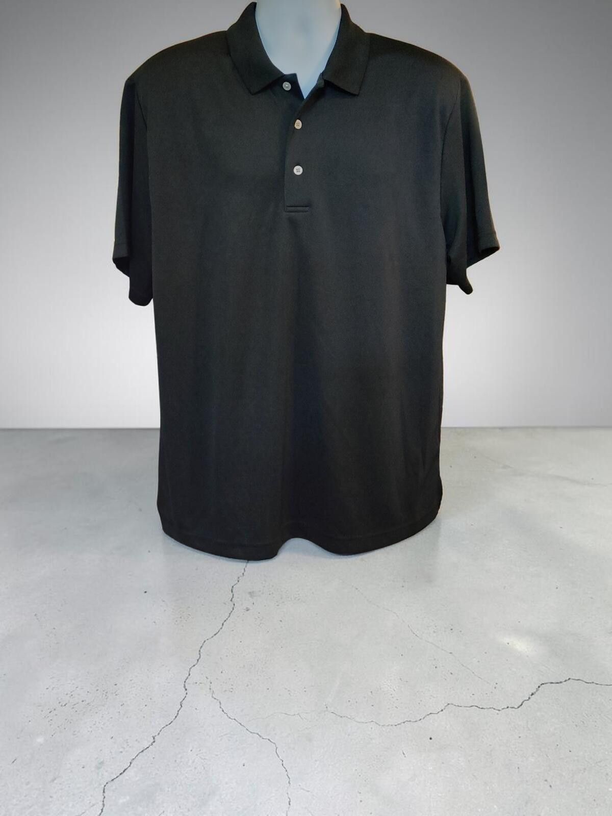PGA Tour PGA TOUR Black Polo Shirt Size Large New with Tags Size US L / EU 52-54 / 3 - 3 Thumbnail