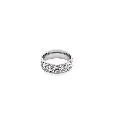 Jewelry Hip Hop Sparkling Titanium Men's Ring Size ONE SIZE - 2 Thumbnail