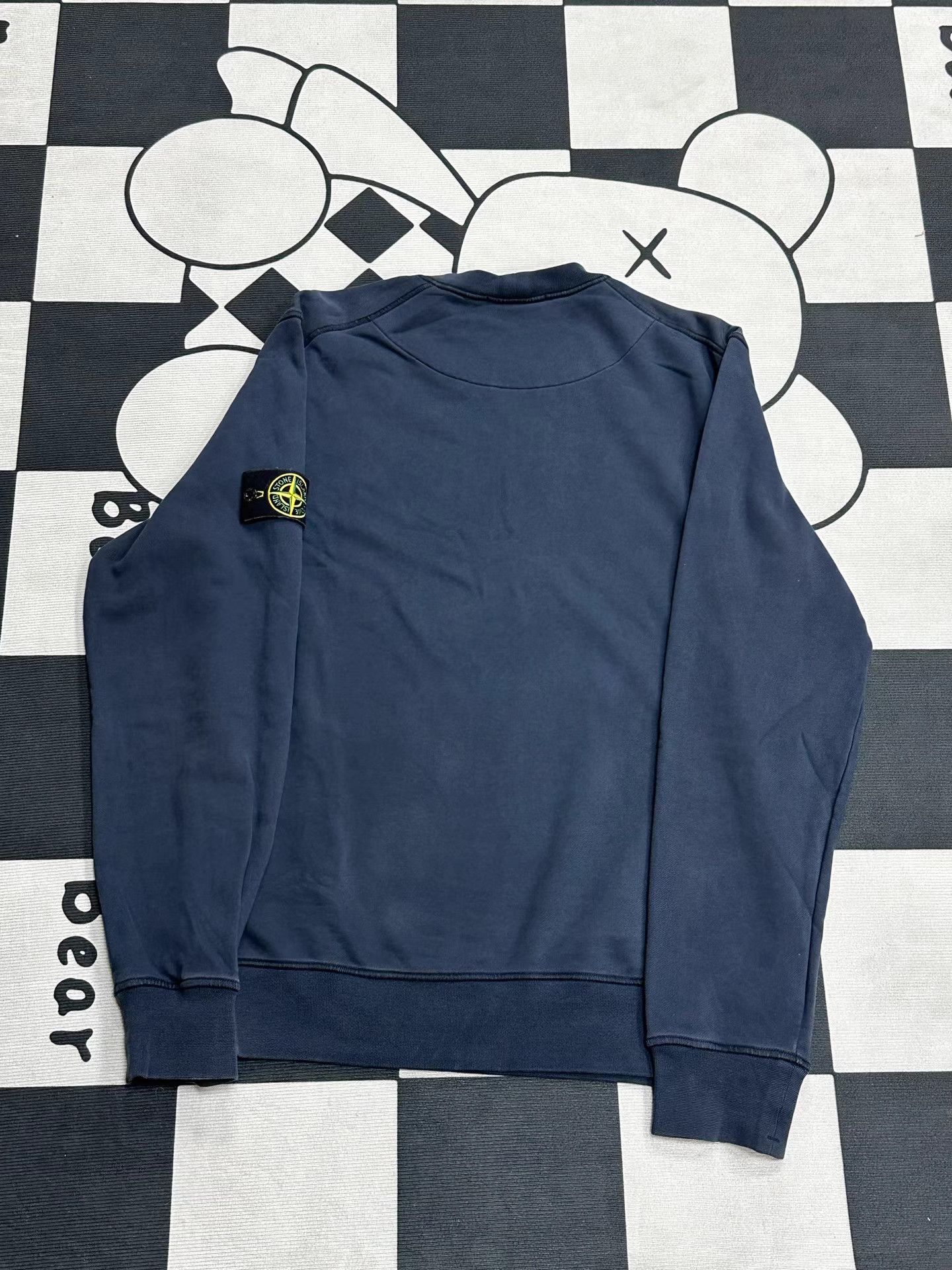 Stone Island Stone Island Black Crew Neck Sweatshirt K5 Size US L / EU 52-54 / 3 - 2 Thumbnail