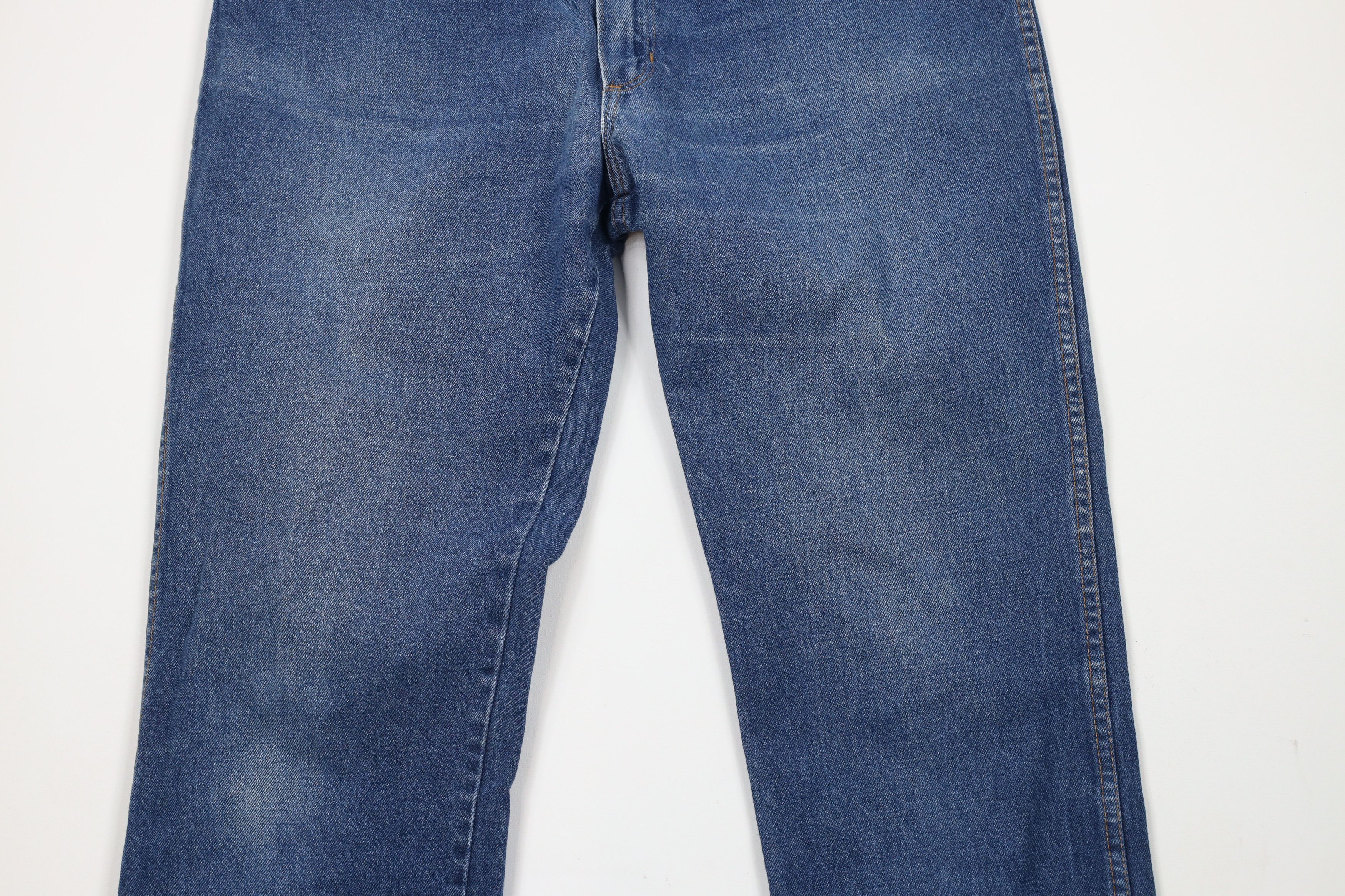 Vintage Vintage 70s Streetwear Flared Bootcut Denim Jeans Blue USA Size US 36 / EU 52 - 3 Thumbnail