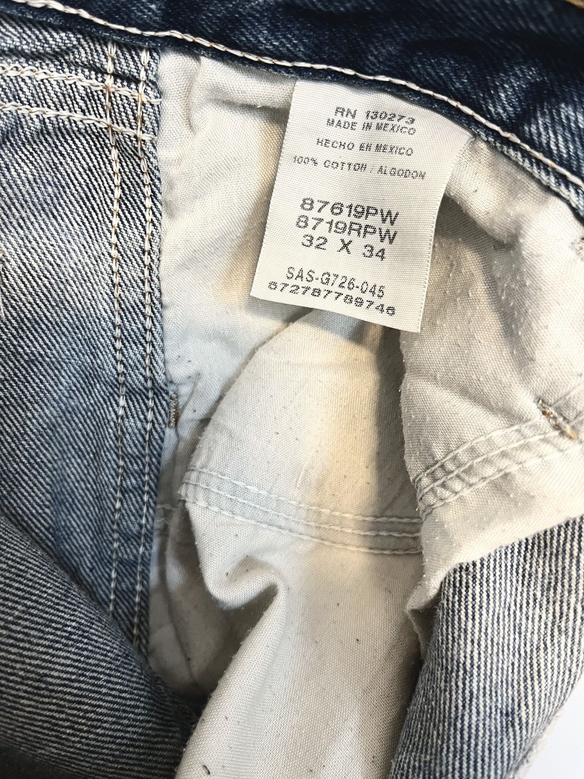 Japanese Brand × Rustler Vintage Rustler Distressed Jeans Size US 32 / EU 48 - 9 Thumbnail
