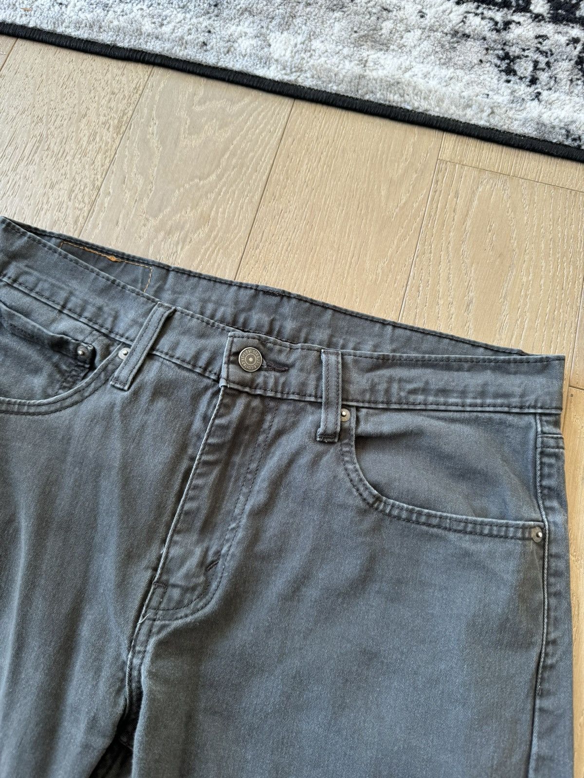 Levi's × Levi's Vintage Clothing × Vintage Levi’s 502 Vintage Distressed Pants - Black 32x29 RARE Size US 32 / EU 48 - 3 Thumbnail