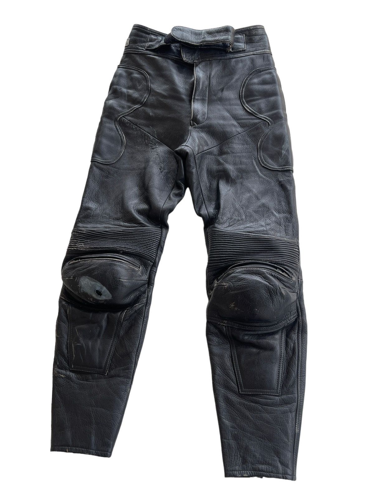 Kadoya Vintage Nankai Leather Bikers Pants Size US 29 - 4 Thumbnail
