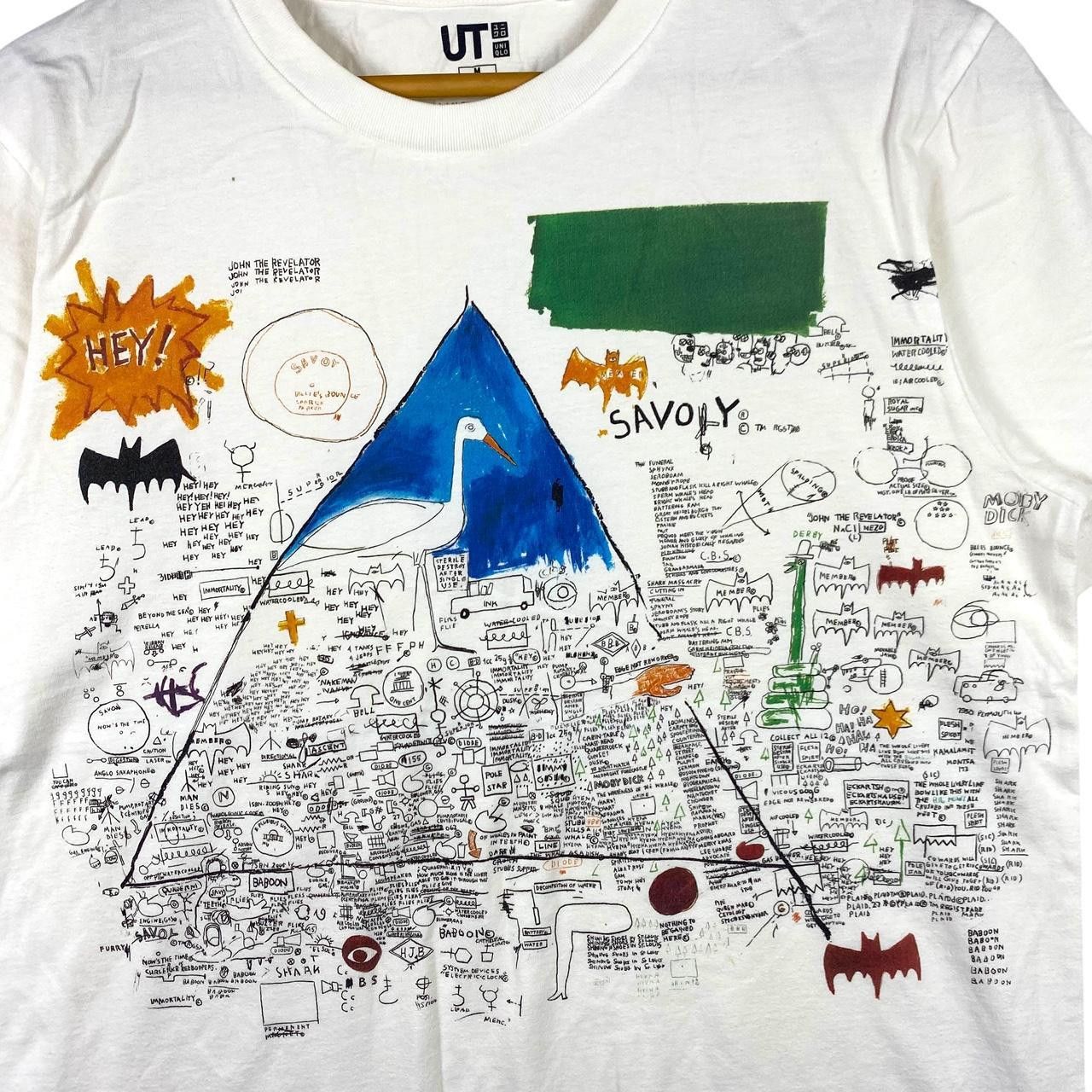 Jean-Michel Basquiat JEAN MICHEL BASQUIAT x UNIQLO 1987 Untitled Tee Shirt Top Size US M / EU 48-50 / 2 - 3 Thumbnail