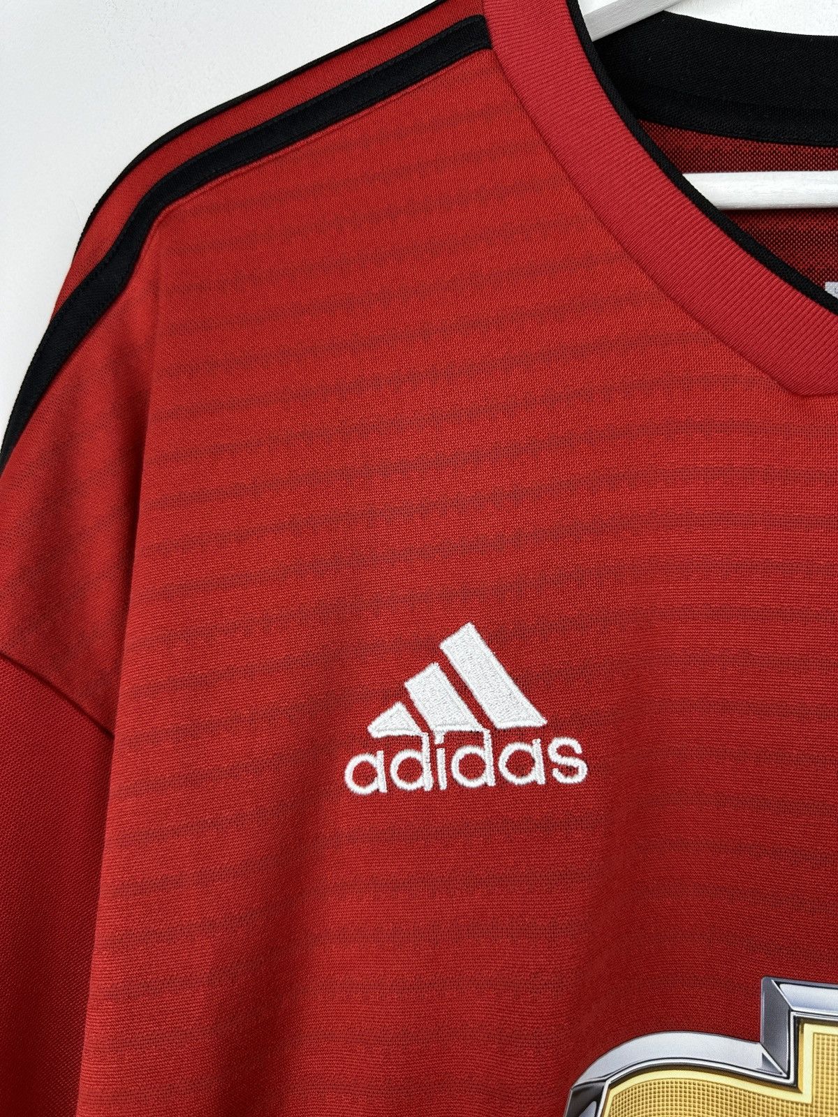 Adidas Manchester United 2018 Home Soccer Jersey Football Shirt Size US XL / EU 56 / 4 - 5 Thumbnail