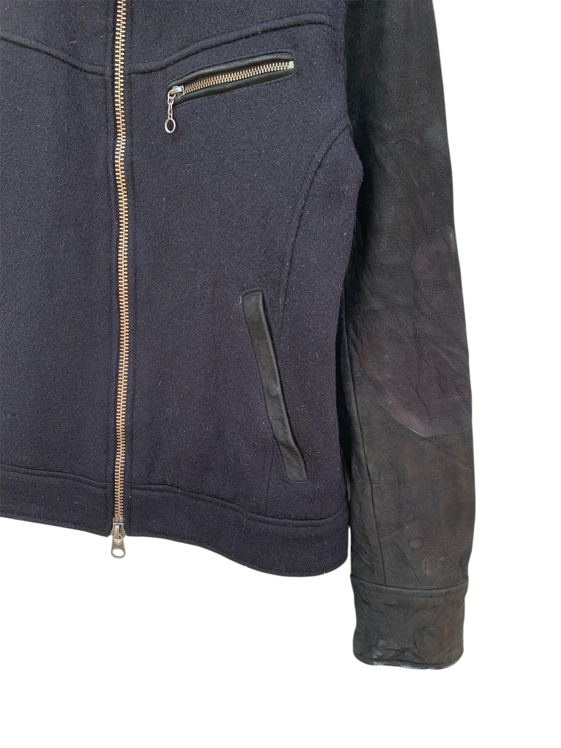 JACKROSE Vintage JackRose X The Rolling Stones Leather Zipper Jacket Size US S / EU 44-46 / 1 - 10 Thumbnail