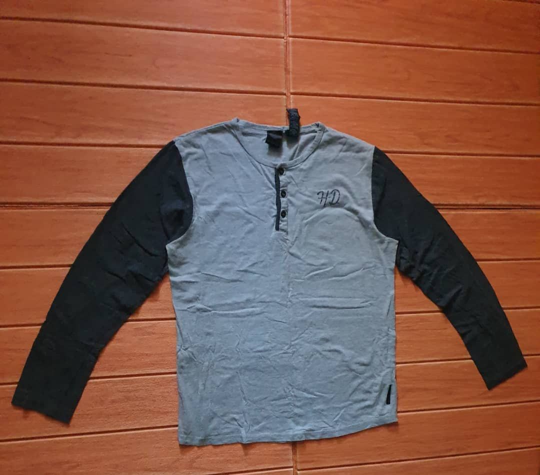 Harley Davidson Harley Davidson grey colour longsleeve shirt Size US M / EU 48-50 / 2 - 6 Thumbnail